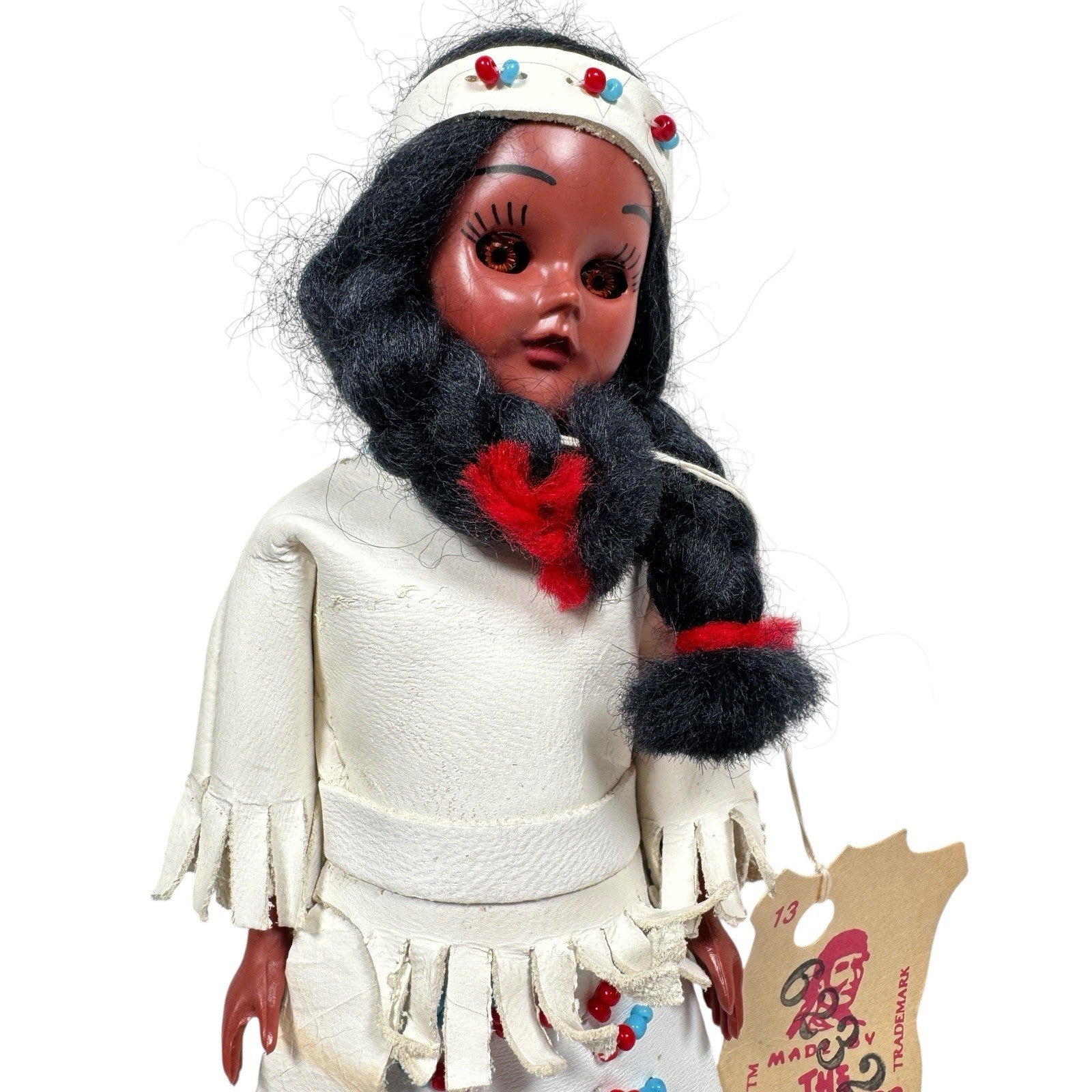 6” Vintage Doll Original Tag Made by the Cherokees 6232