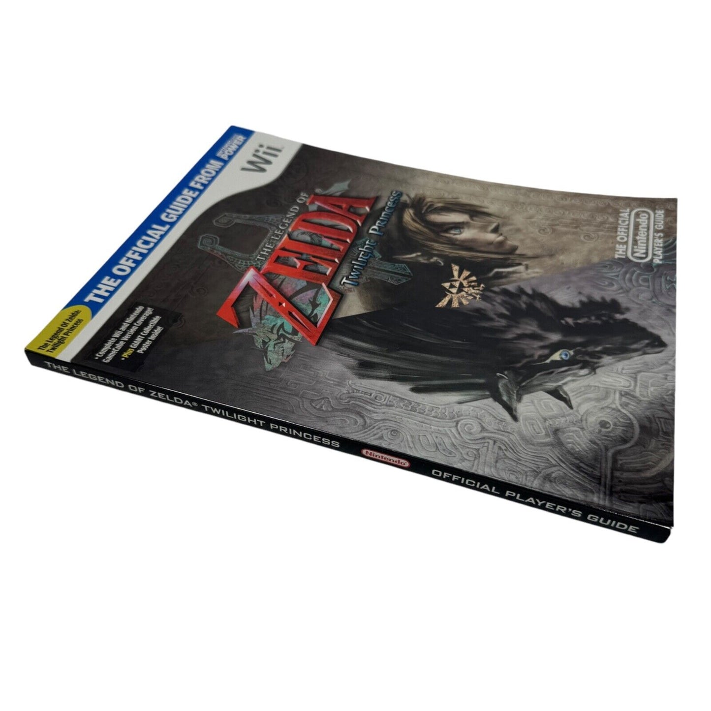 Legend of Zelda: Twilight Princess Wii Nintendo Power Player's Guide w/ Poster