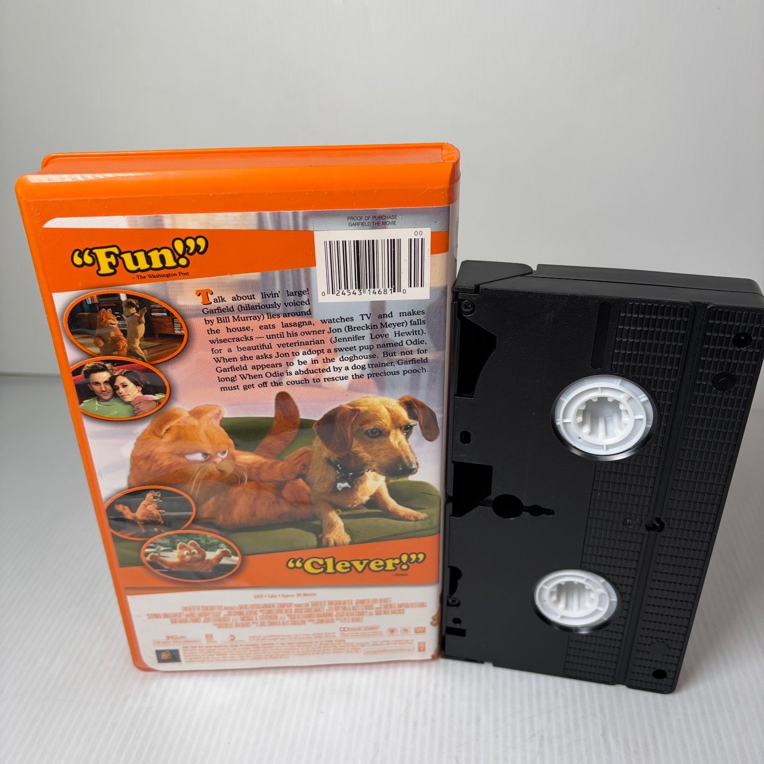 Garfield The Movie VHS 2004 Family Comedy Live Action 20th Century Fox