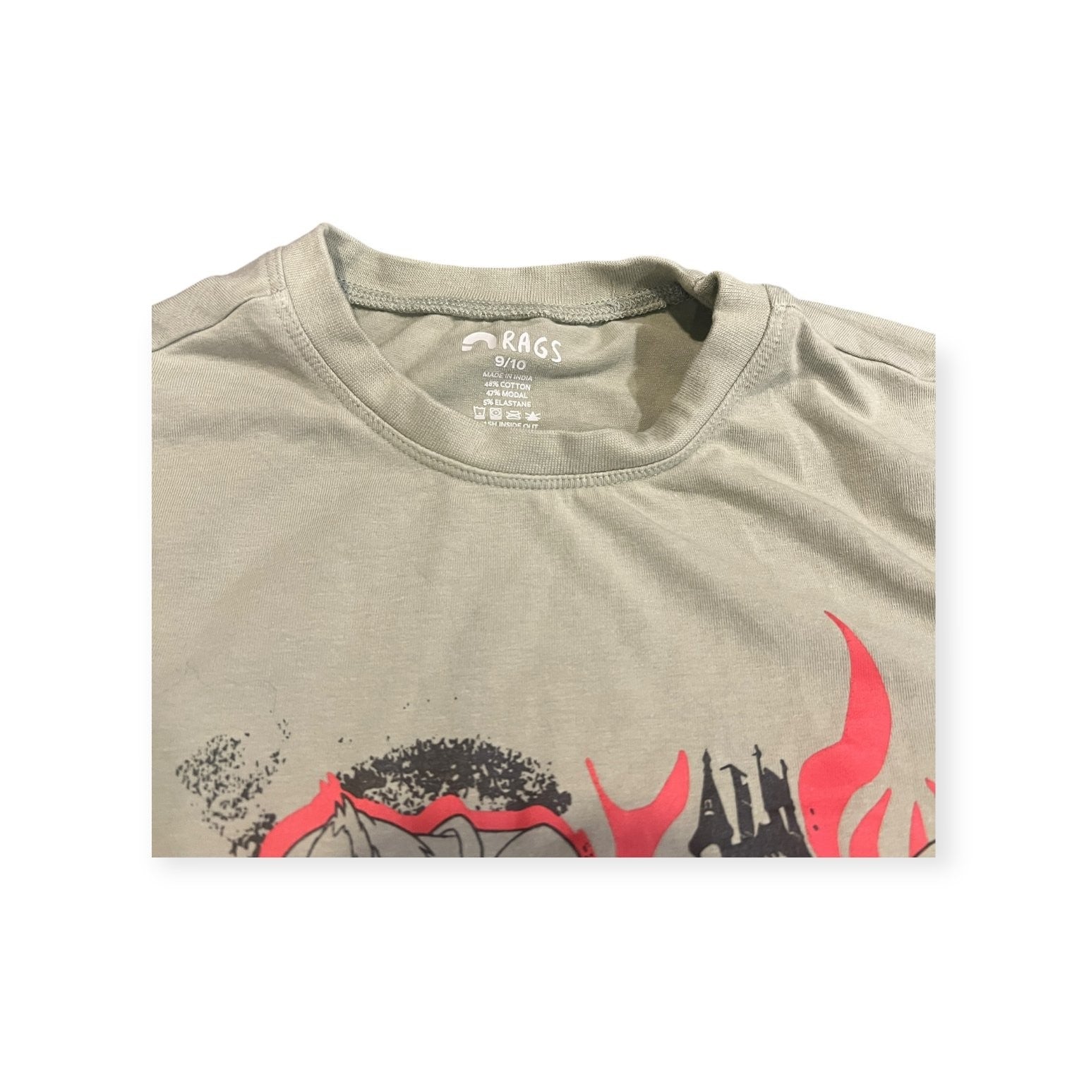 RAGS to Raches Kids T-Shirt Lot of 3 Size 9/10 Disney Shirts Monsters U & More