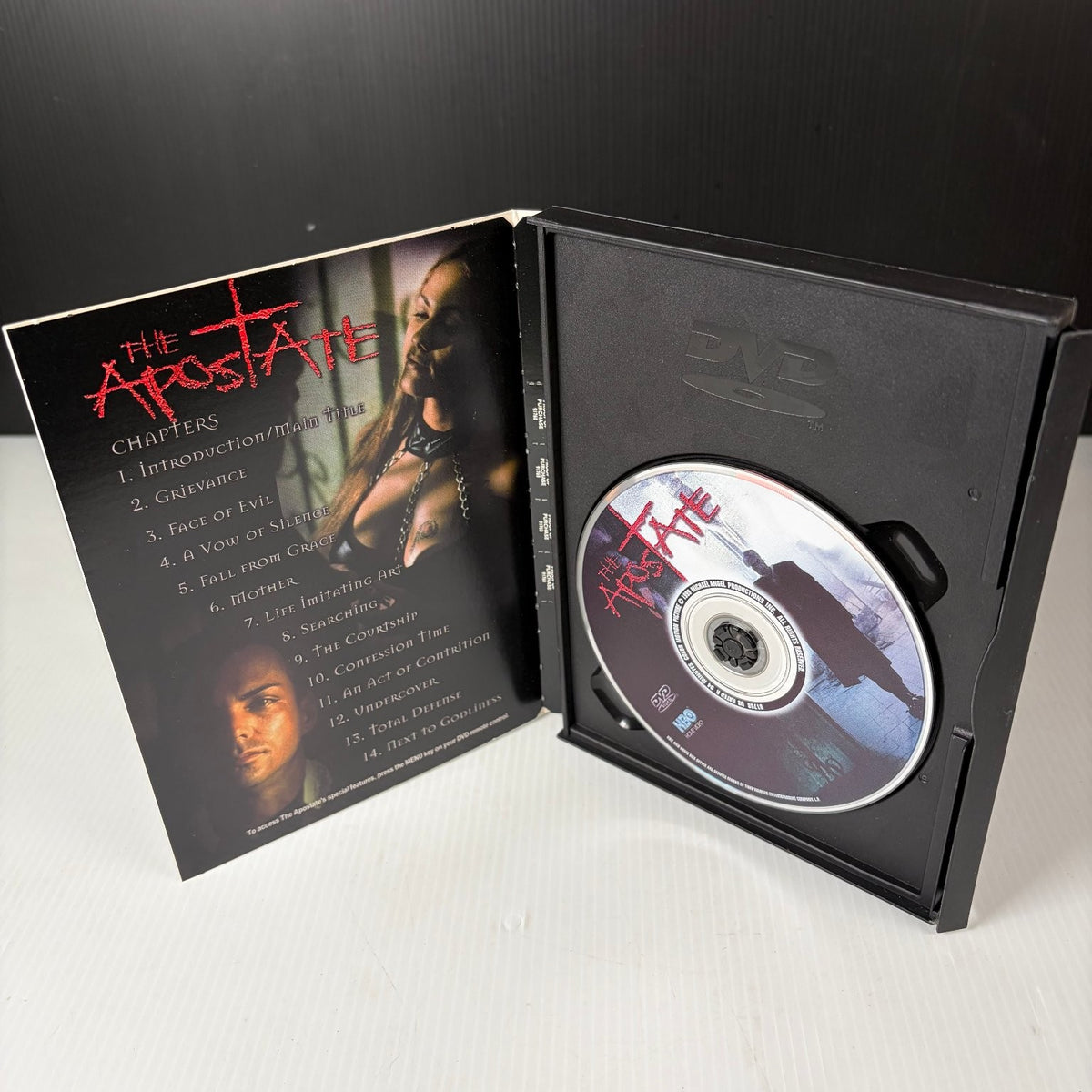 The Apostate DVD 1997 Dennis Hopper Richard Grieco Horror Thriller