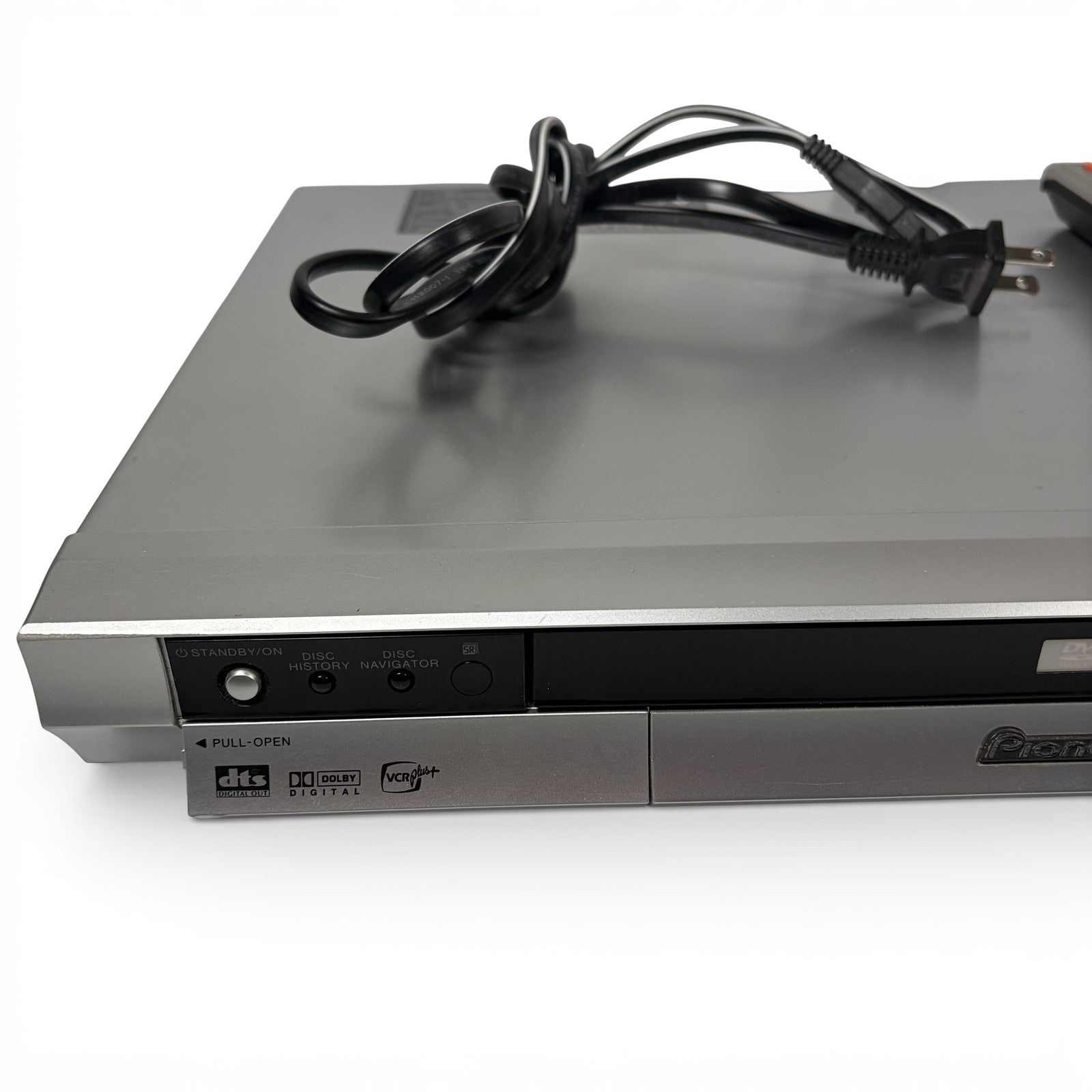 Pioneer DVR-225-S DVD Recorder w/ Remote & Manual AS IS (No Power)
