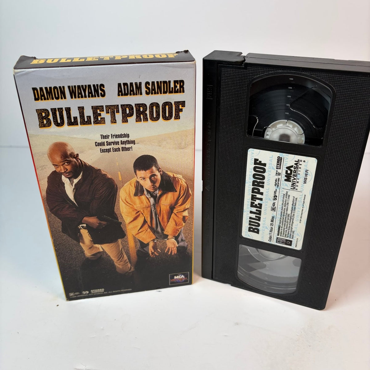 Bulletproof VHS 1996 Action Comedy Damon Wayans Adam Sandler MCA Universal