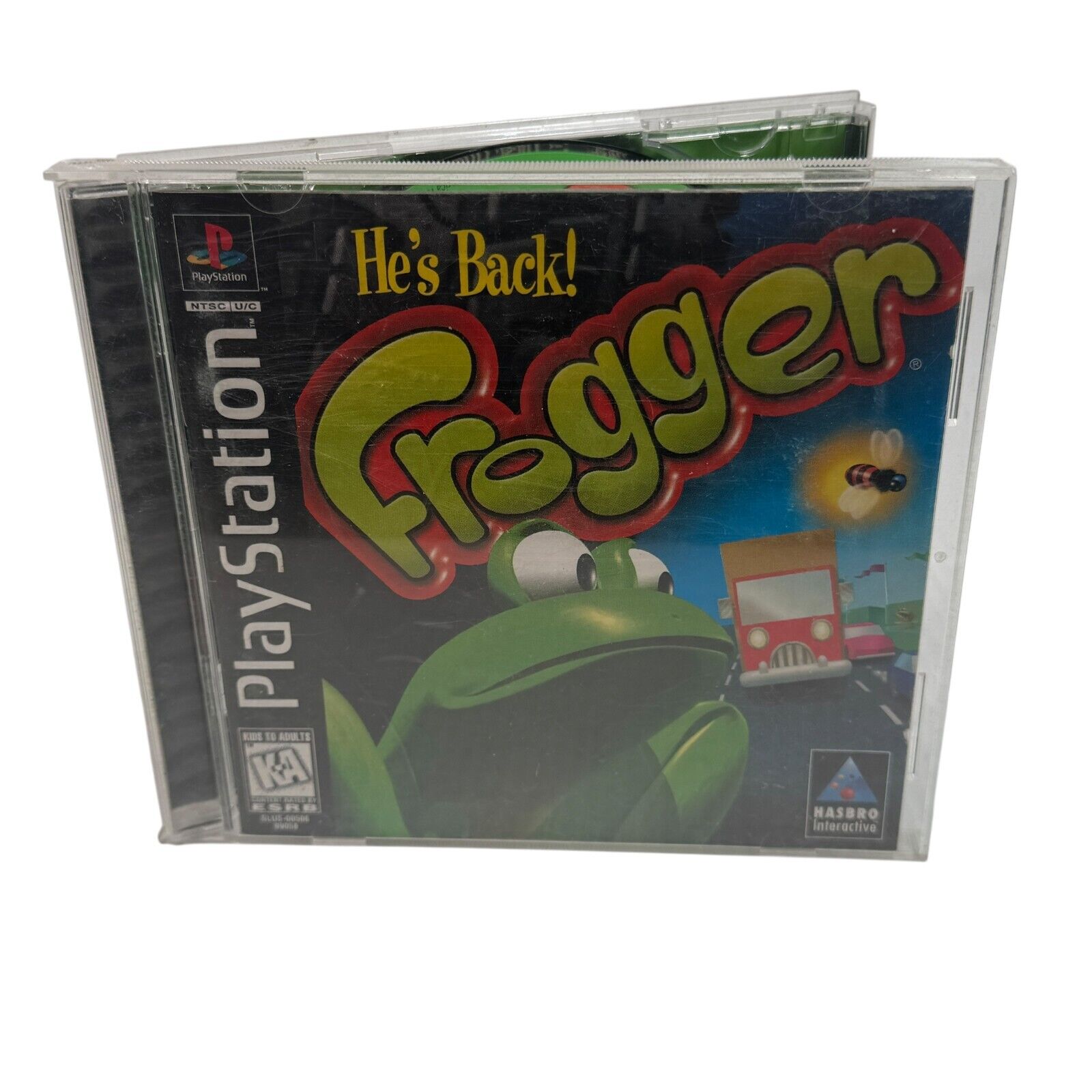 Frogger "He's Back" Playstation 1 PS1 Complete CIB Black Label