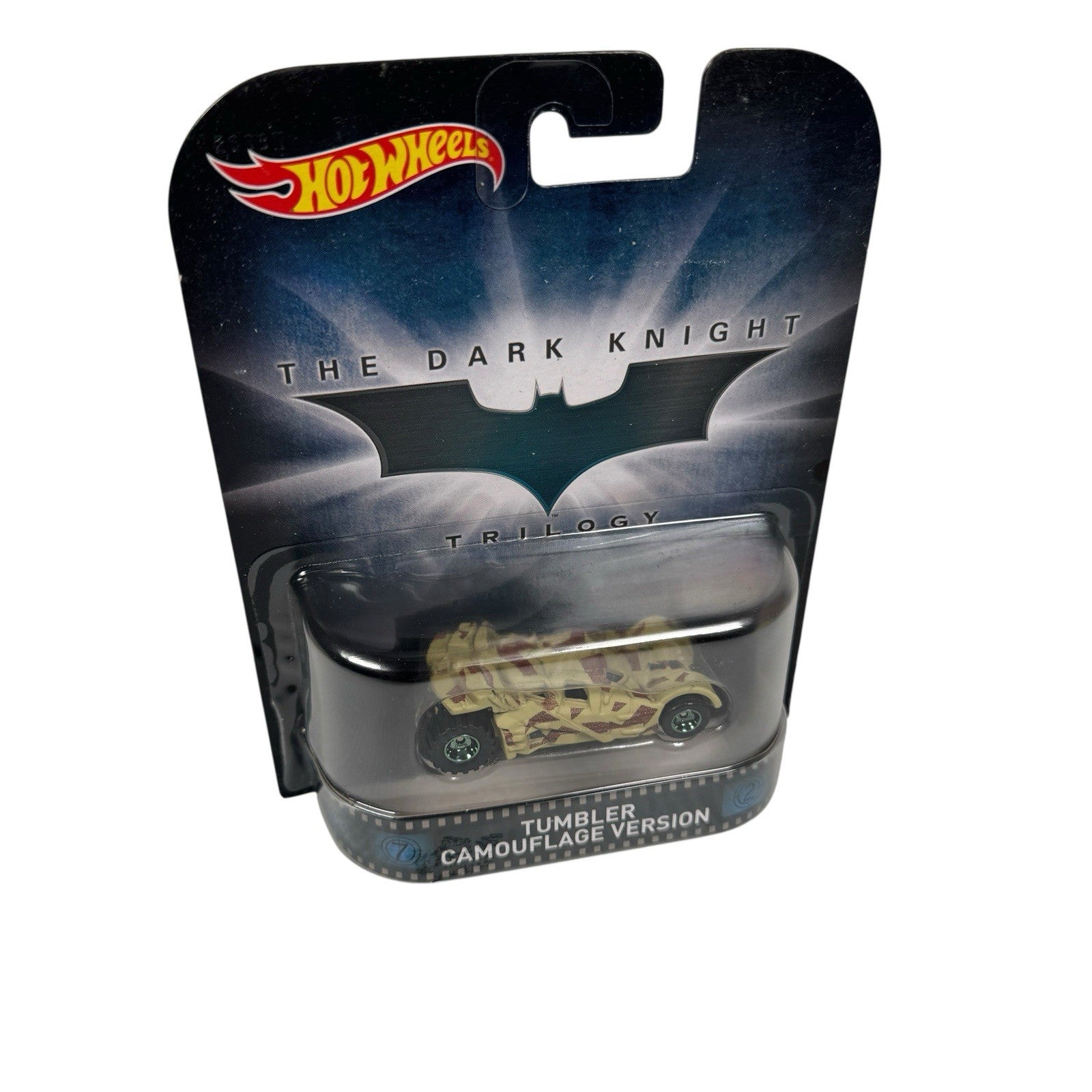 Hot Wheels Retro Entertainment Tumbler Camouflage Batman Batmobile Real Riders