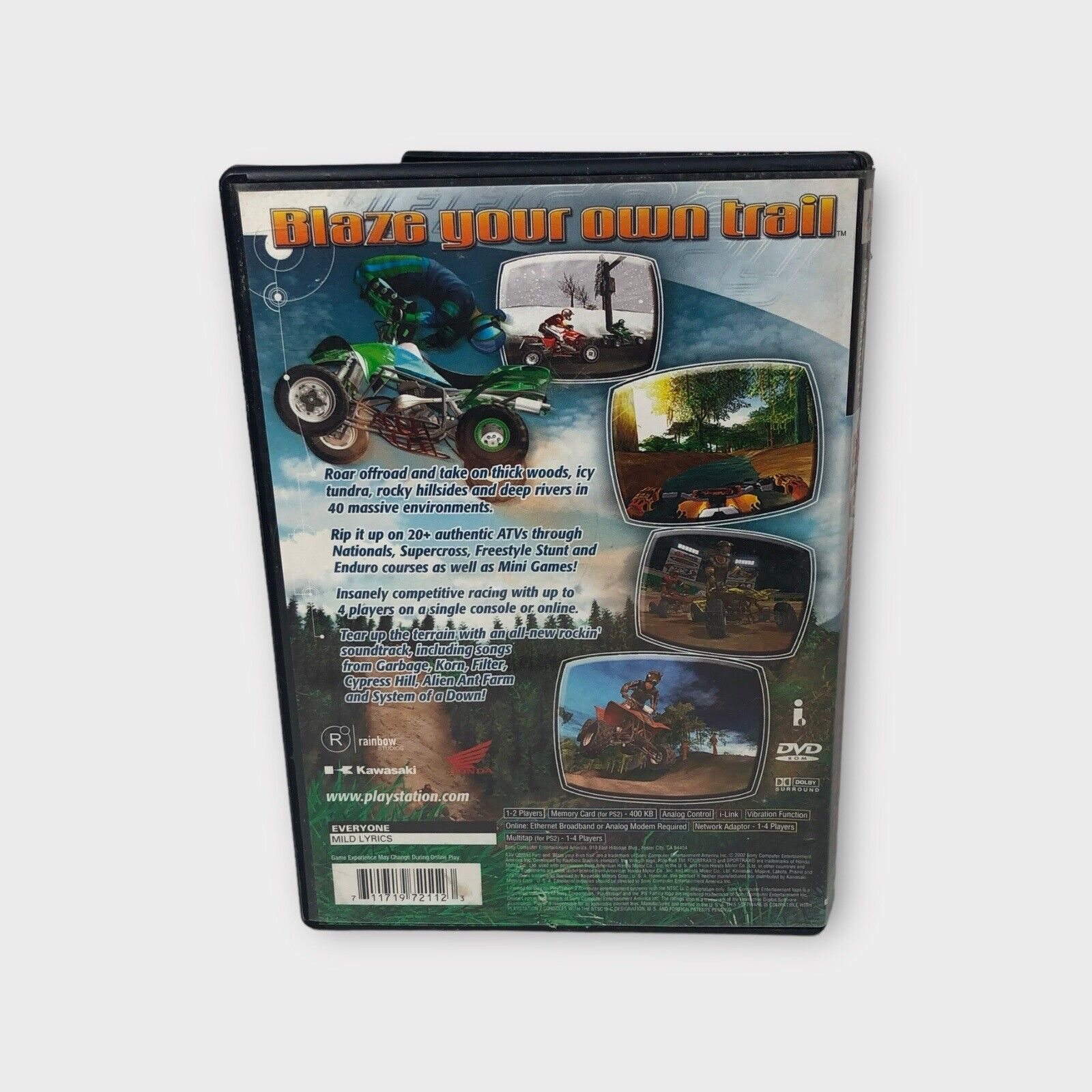 ATV Offroad Fury 2 and ATV Offroad Fury 3 (PS2 PlayStation 2)