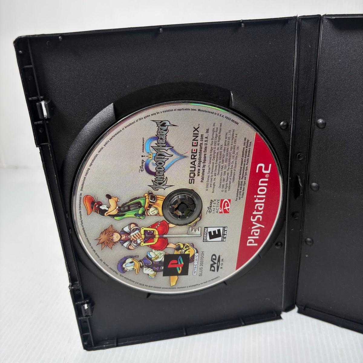 Kingdom Hearts PlayStation 2 Video Game PS2 Disney Square Enix RPG Disc Only