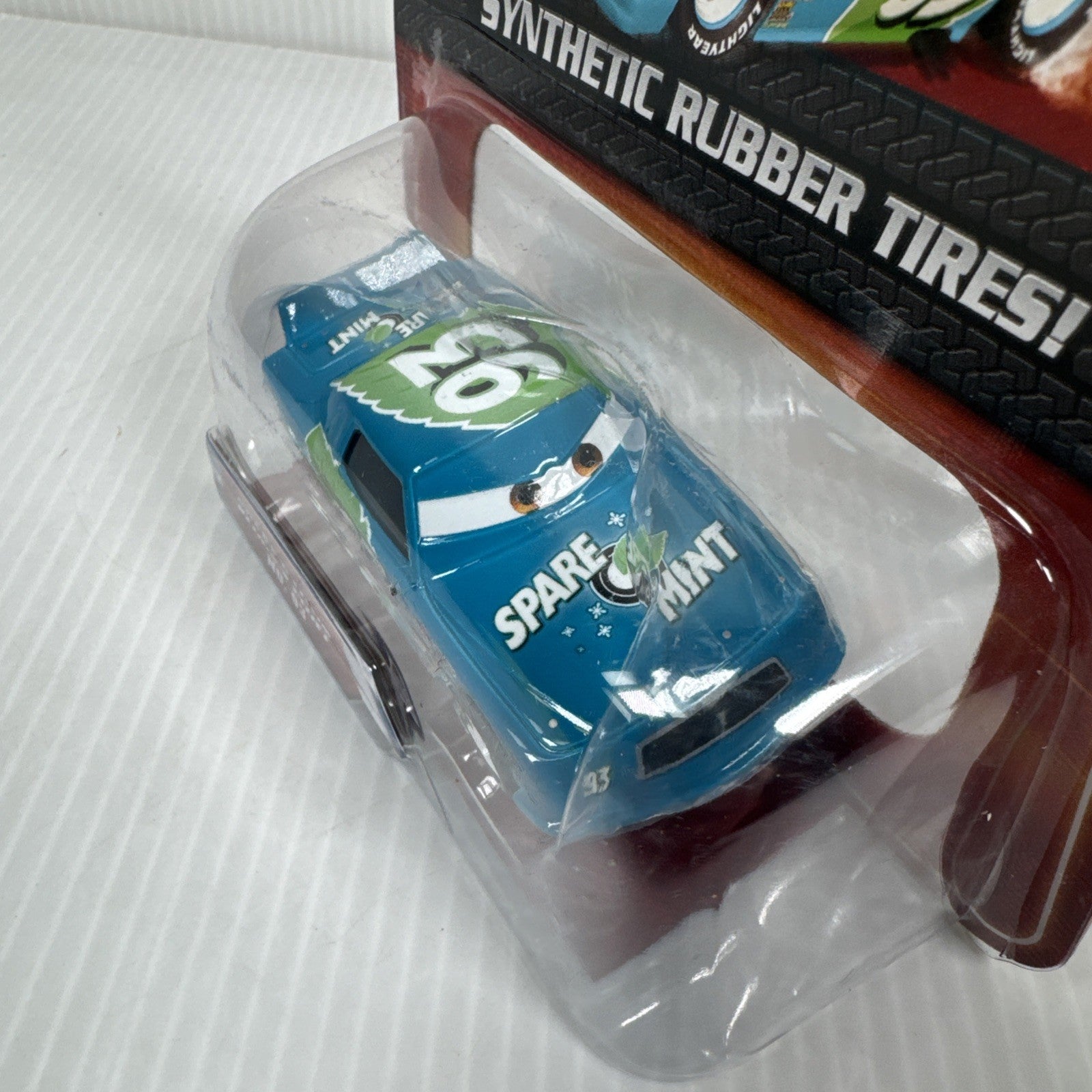 Mattel Disney Pixar Cars Synthetic Rubber Tires Spare O Mint #93 Diecast Toy Car