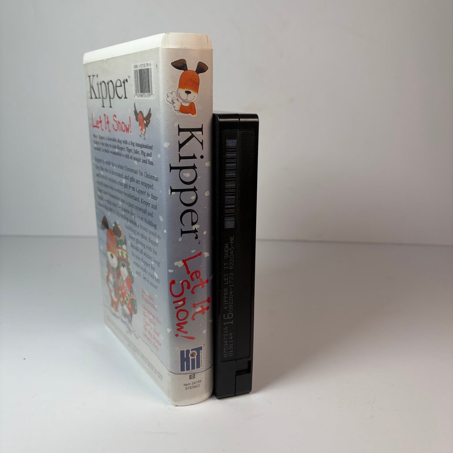 Kipper Let It Snow VHS 2002 Children's Animation HiT Entertainment Rare OOP