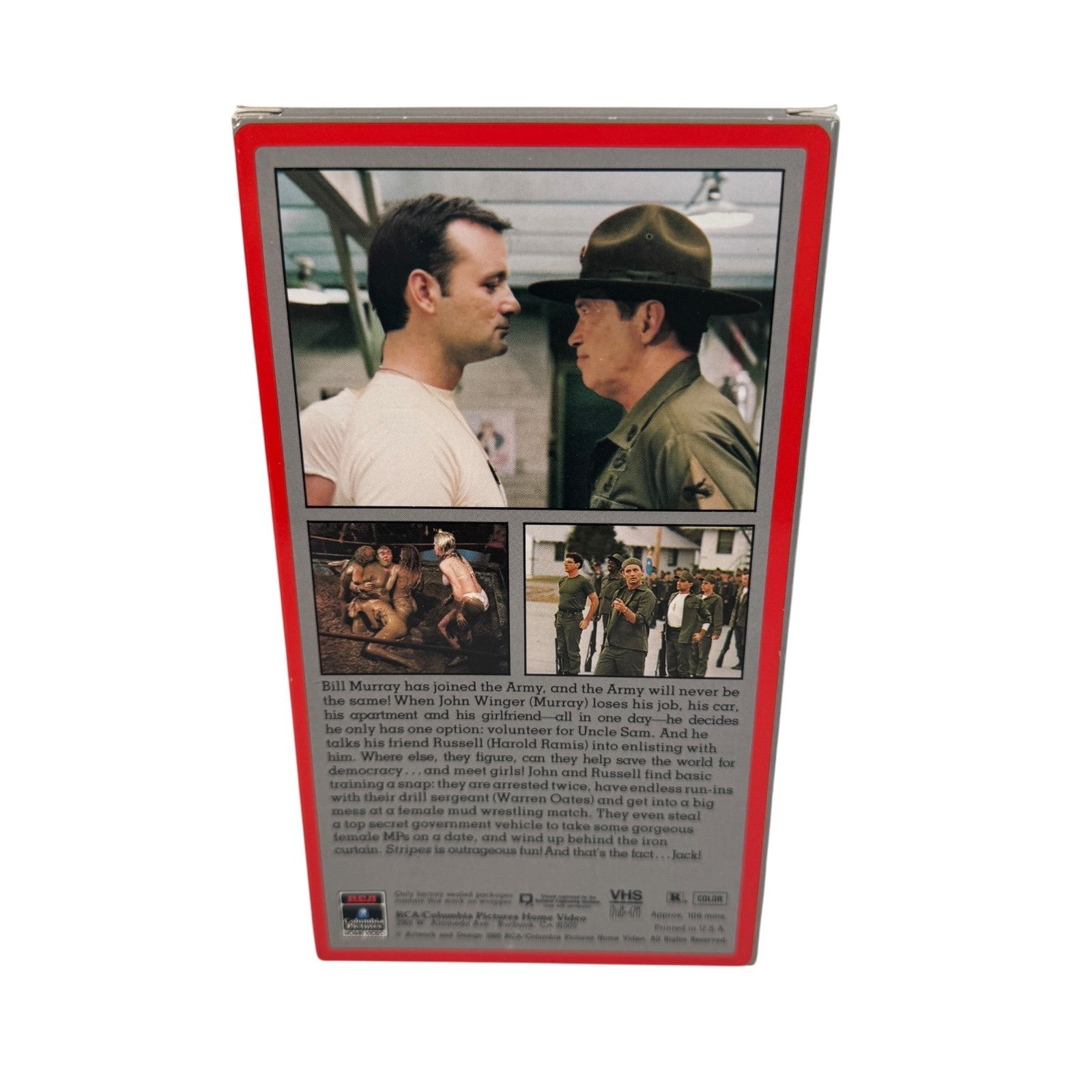 "STRIPES (1981)" RCA/Columbia Pictures VHS Tape (1985) starring Bill Murray