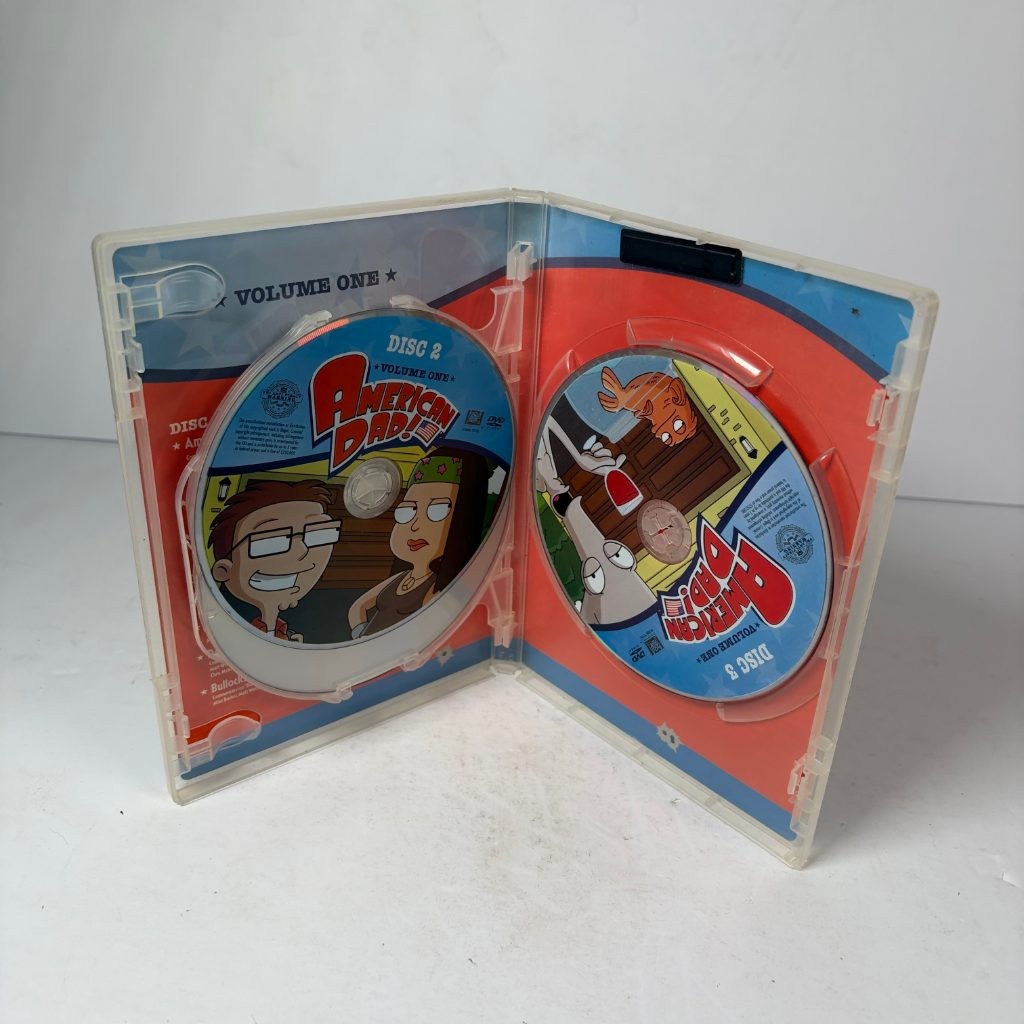 American Dad! Volume One 3-Disc DVD Set Season 1 First 13 Episodes Seth MacFarla