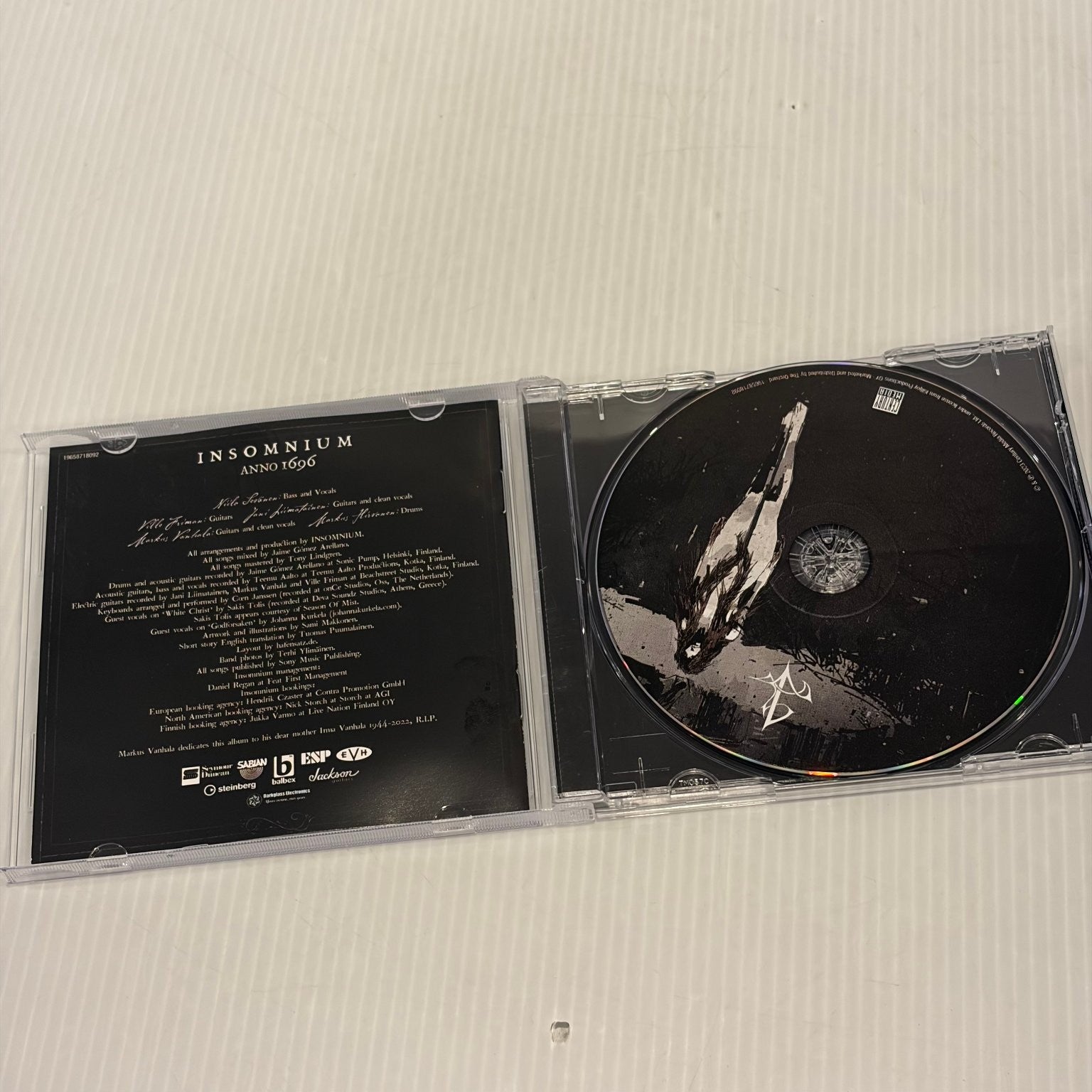 Insomnium – Anno 1696 CD 2023 Melodic Death Metal Century Media