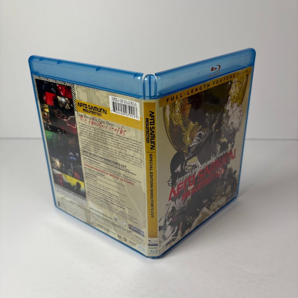 Afro Samurai Resurrection Blu-ray Special Edition Director's Cut Funimation Anim