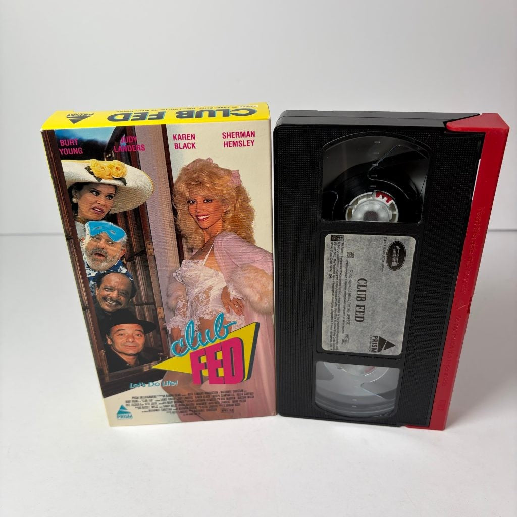 Club Fed VHS 1990 Prism Burt Young Judy Landers Karen Black Sherman Hemsley Come