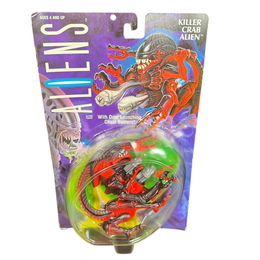 BOXED VINTAGE 1992 Aliens "Killer Crab Alien" Kenner Figure