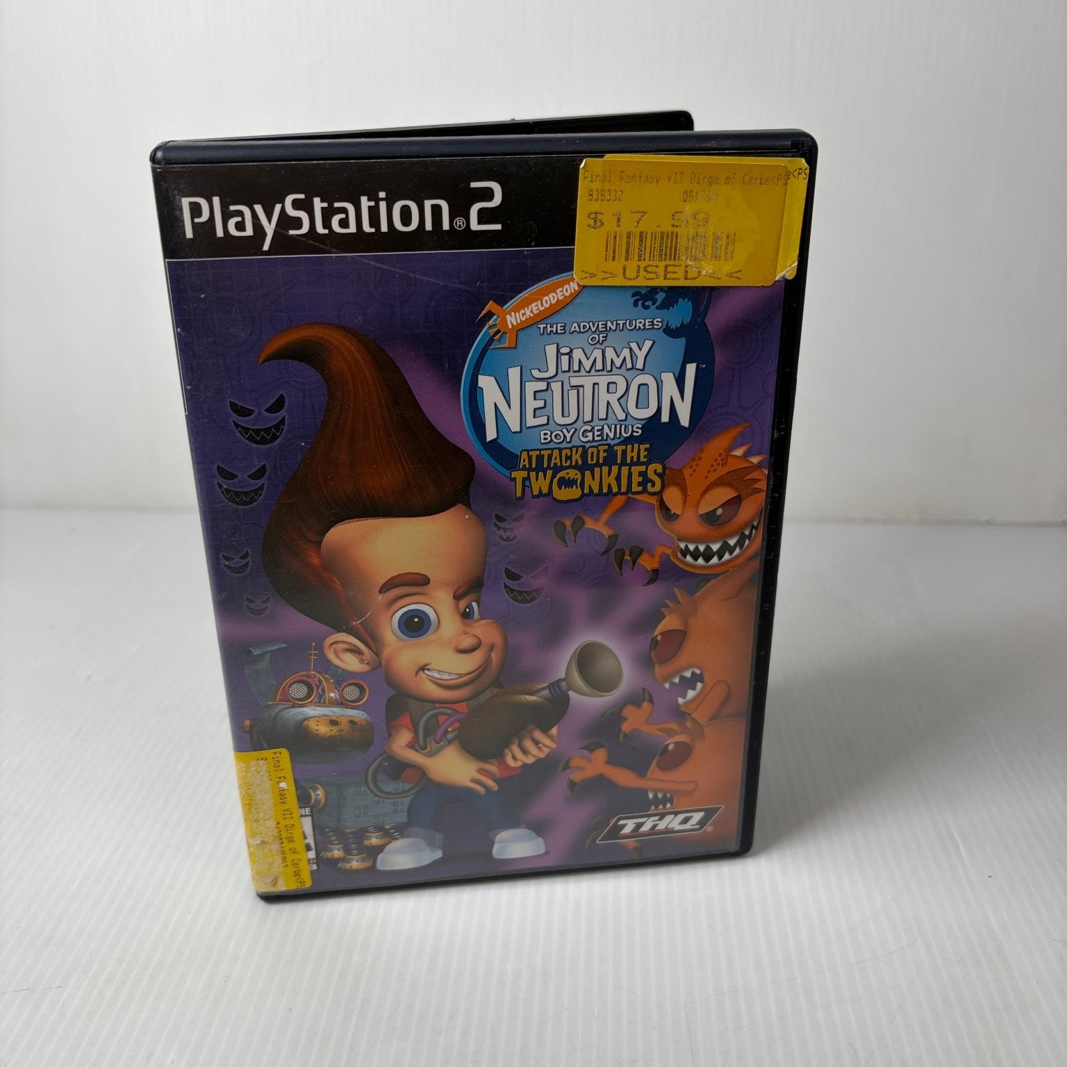 Jimmy Neutron Attack of the Twonkies PlayStation 2 Video Game Action