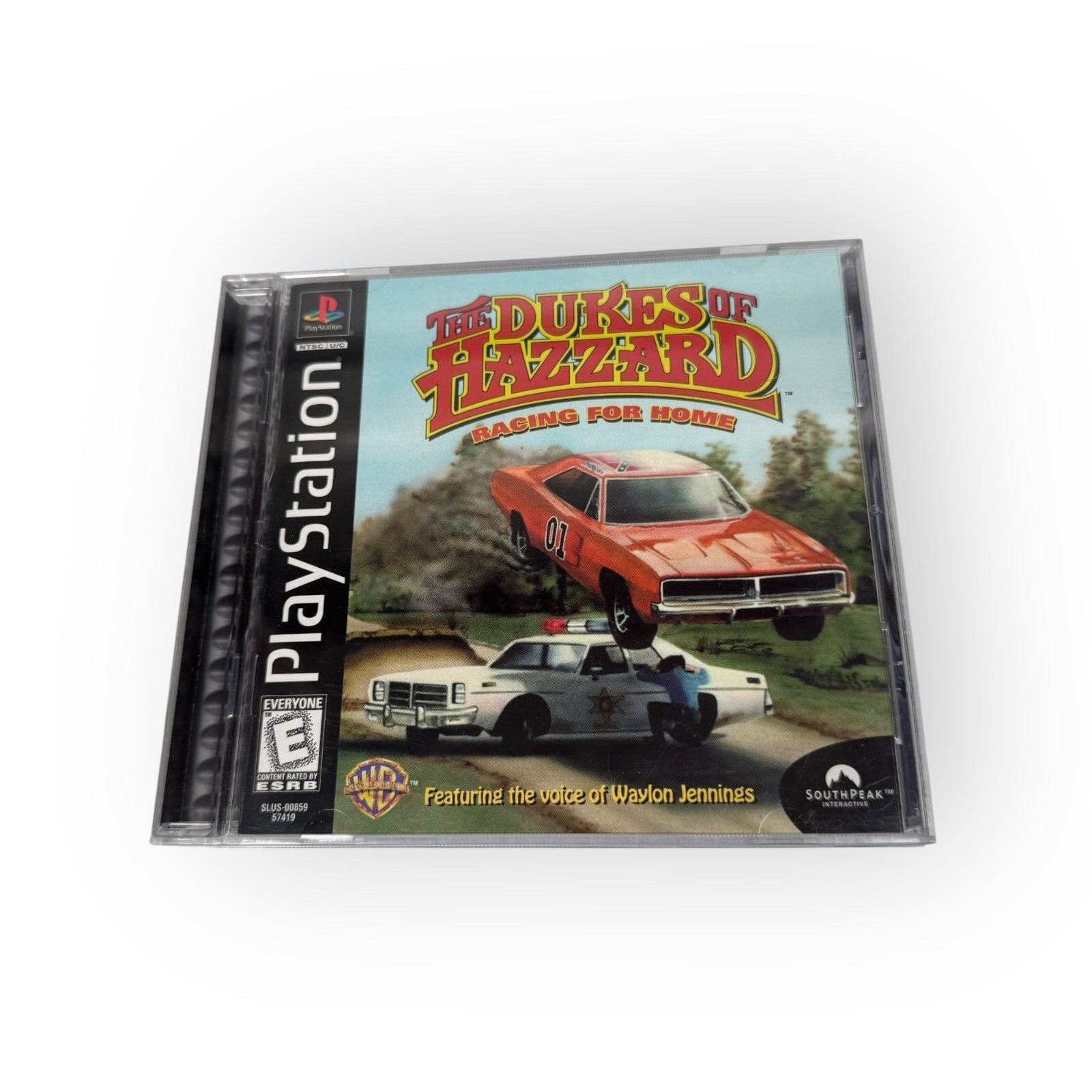 The Dukes of Hazzard Racing for Home Playstation 1 Game Complete CIB Black Label