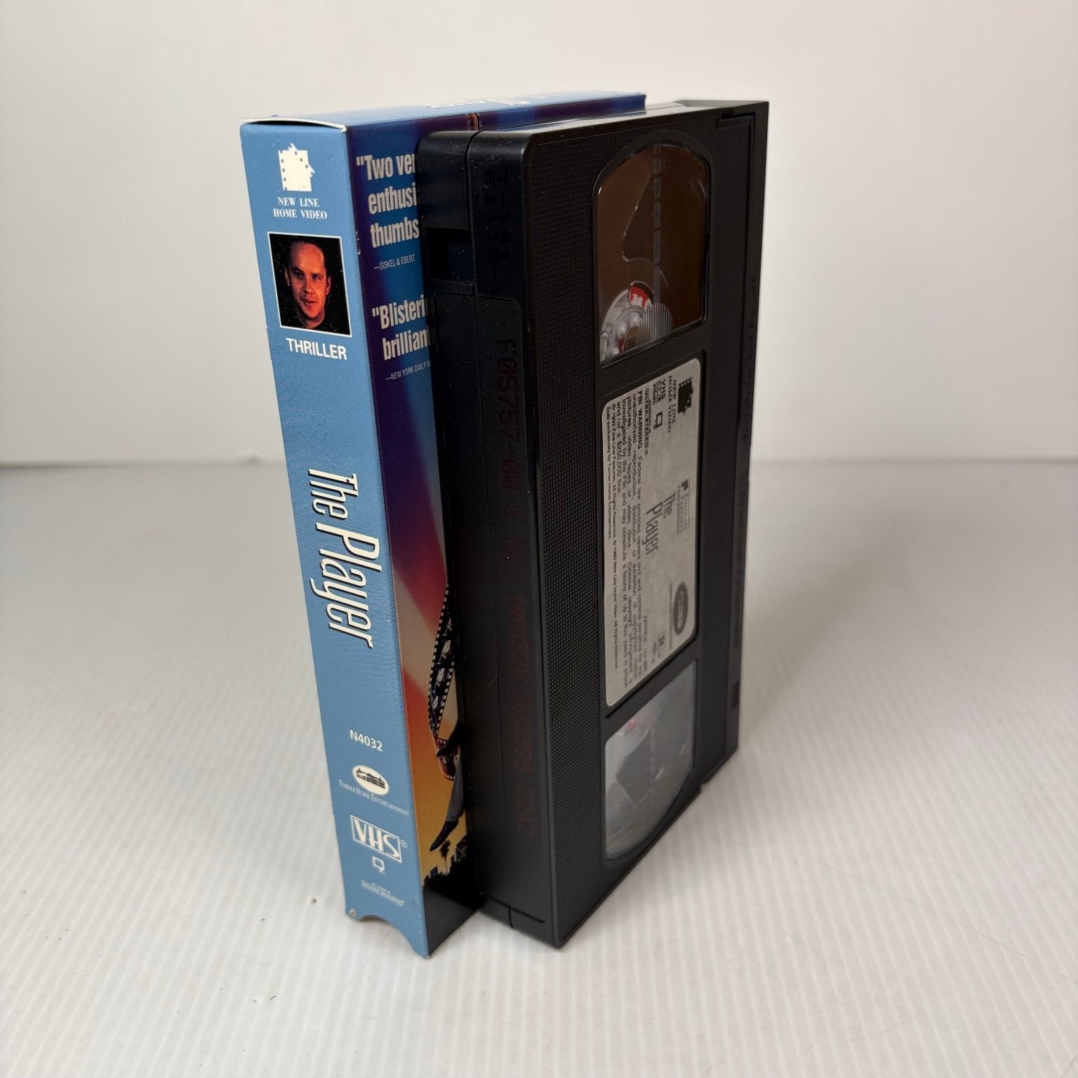 The Player VHS 1992 Thriller Special Edition New Line Home Video