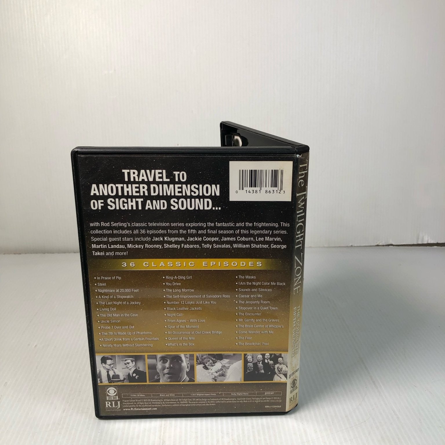 The Twilight Zone: The Complete Fifth Season DVD (2011) Rod Serling 5-Disc Set