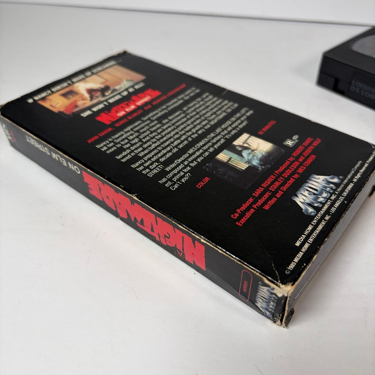 A Nightmare on Elm Street VHS 1985 Horror Media Release w/ Double Flap