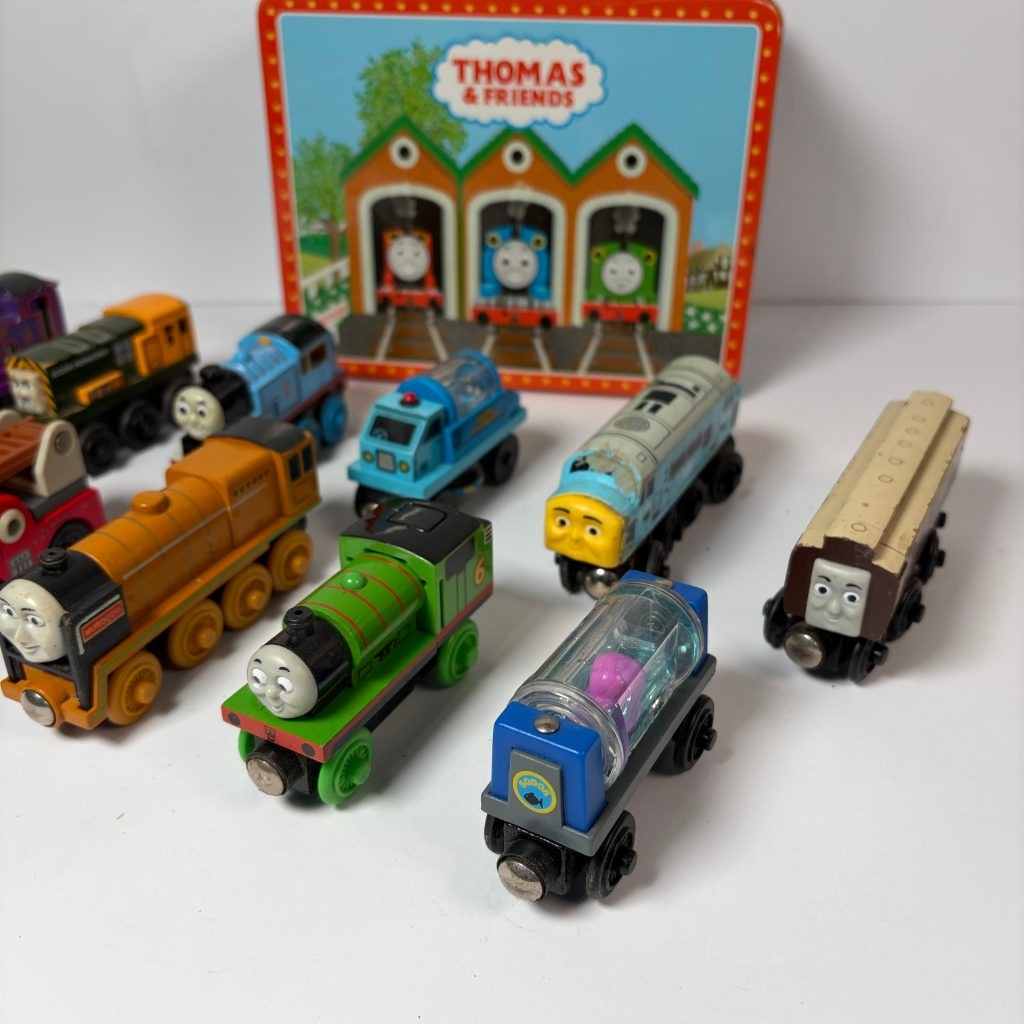 Thomas & Friends Wooden Railway Lot 11 Trains Murdoch Percy Thomas Tin Lunchbox