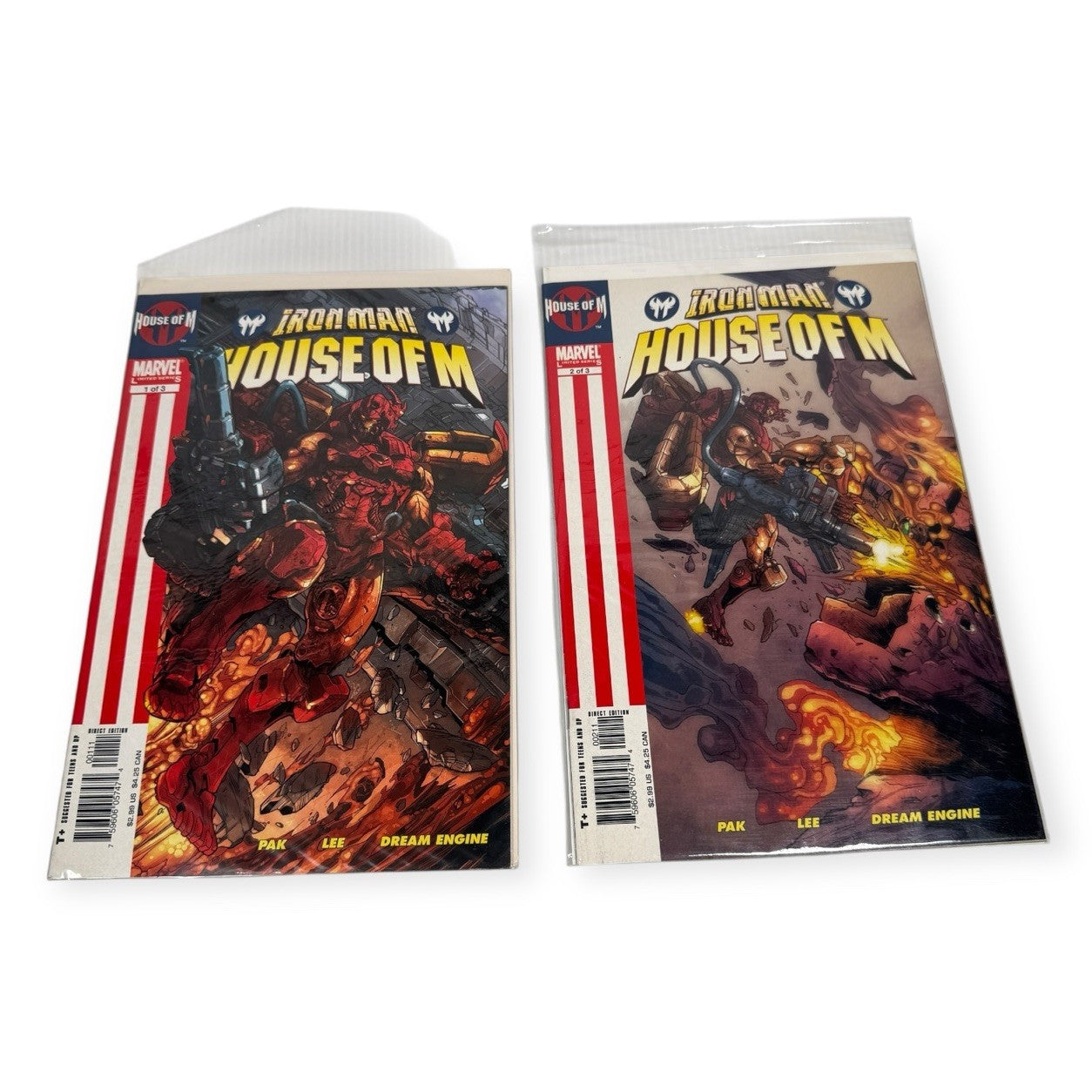 Iron Man Lot Of 10 Hypervelocity 1-3, 5, Ultimate 1-3 w/ Holo Variants & More