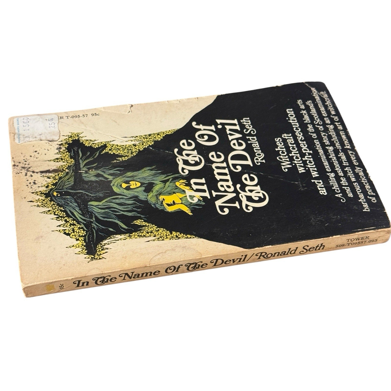 Vintage In The Name of the Devil Ronald Seth Witchcraft SC Book 1st Printing