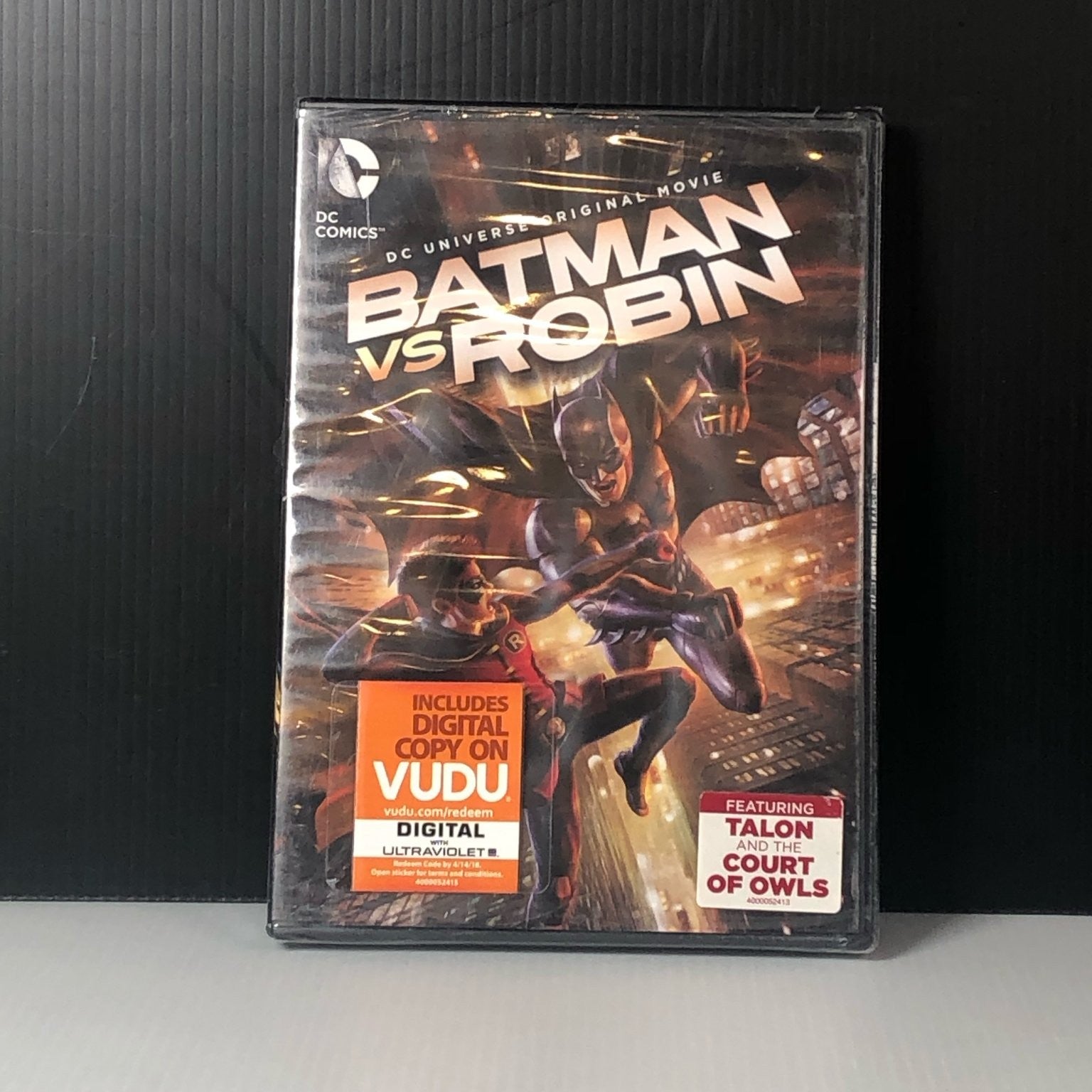 Batman vs. Robin DVD 2015 DC Universe Original Movie Court of Owls Jason O'Mara