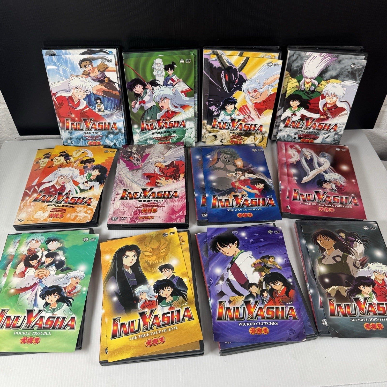 Inuyasha Anime Complete Series DVD Set 55 Volumes Bilingual US Version