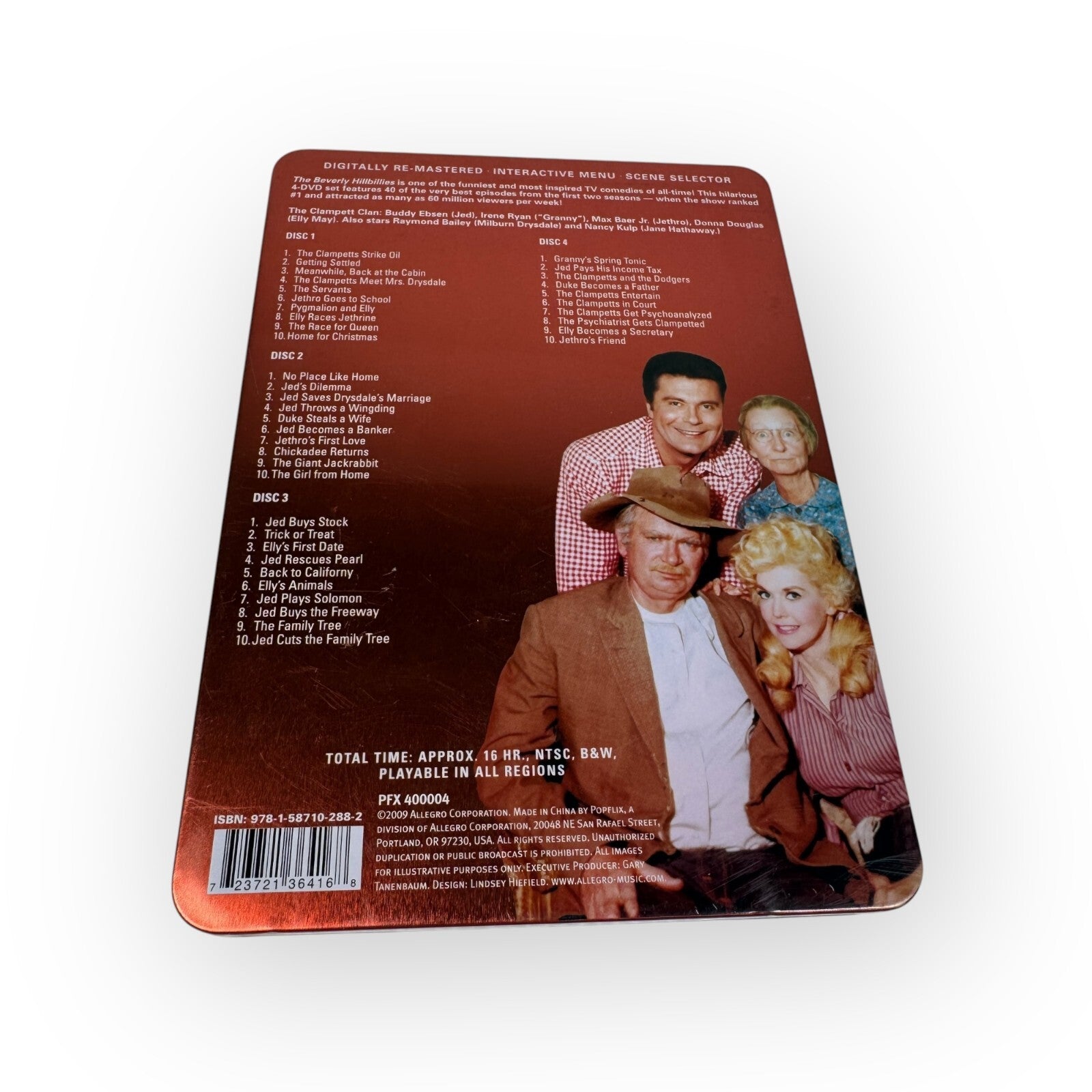 The Beverly Hillbillies Collection [DVD] 2013 region free tin 4-disc box set