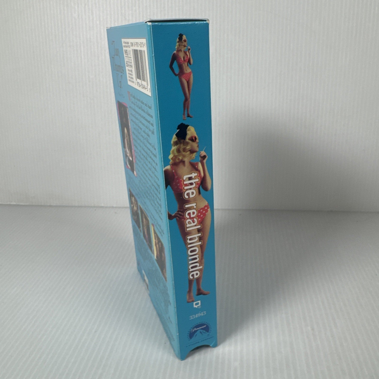 The Real Blonde 1998 VHS Elizabeth Berkley Christopher Lloyd Comedy Movie