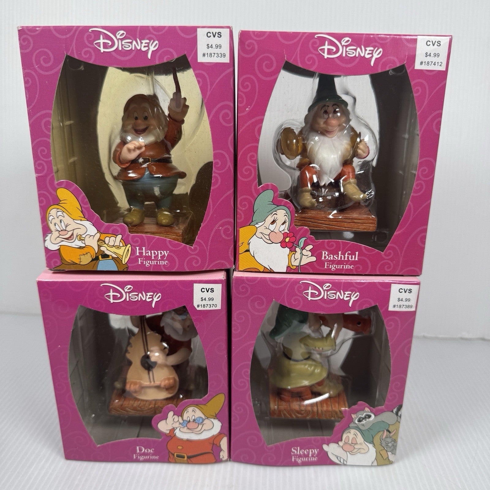 Disney Enesco Snow White & The Seven Dwarfs 65th Anniversary Collector Set