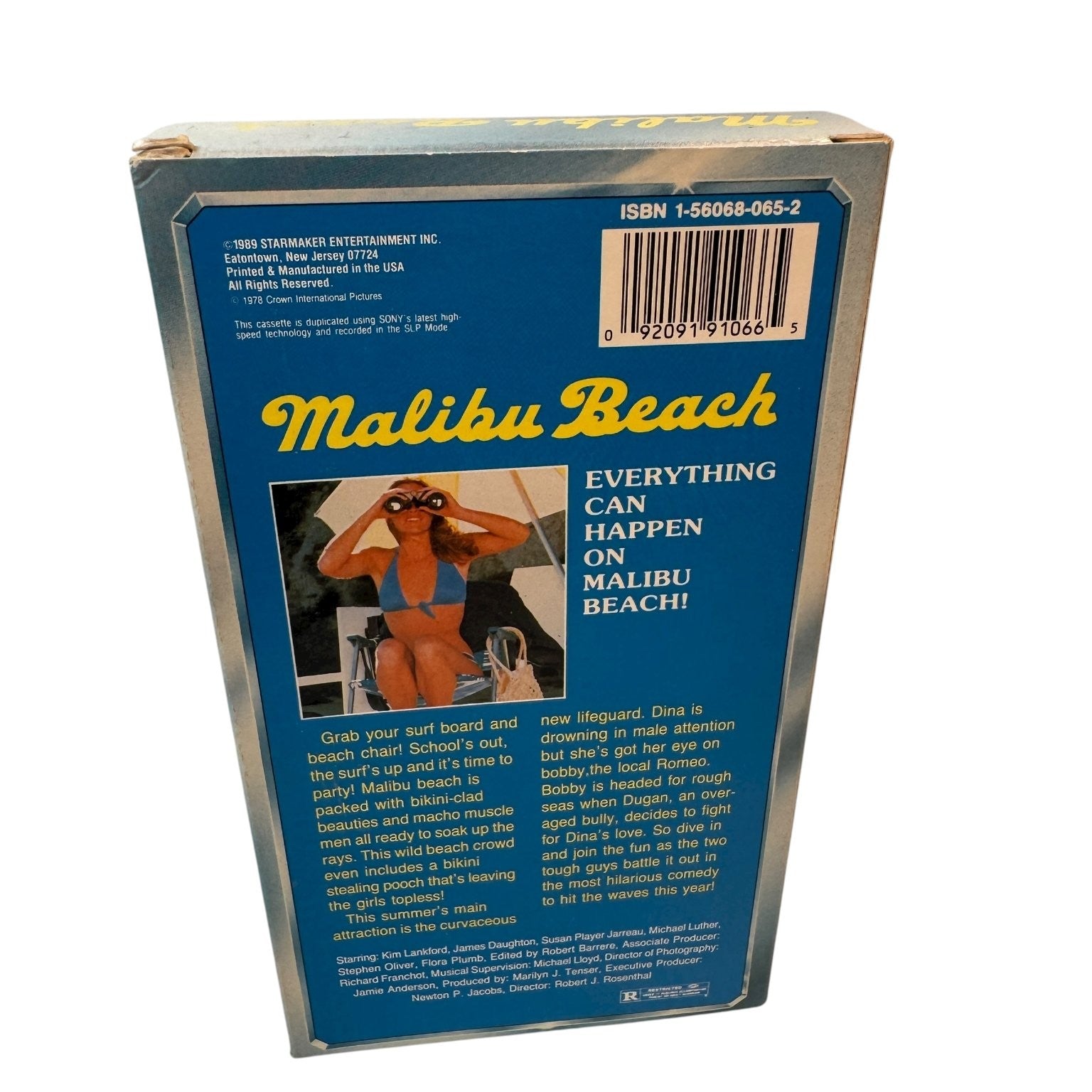 Malibu Beach VHS 1989 Comedy Original Release StarMaker Entertainment