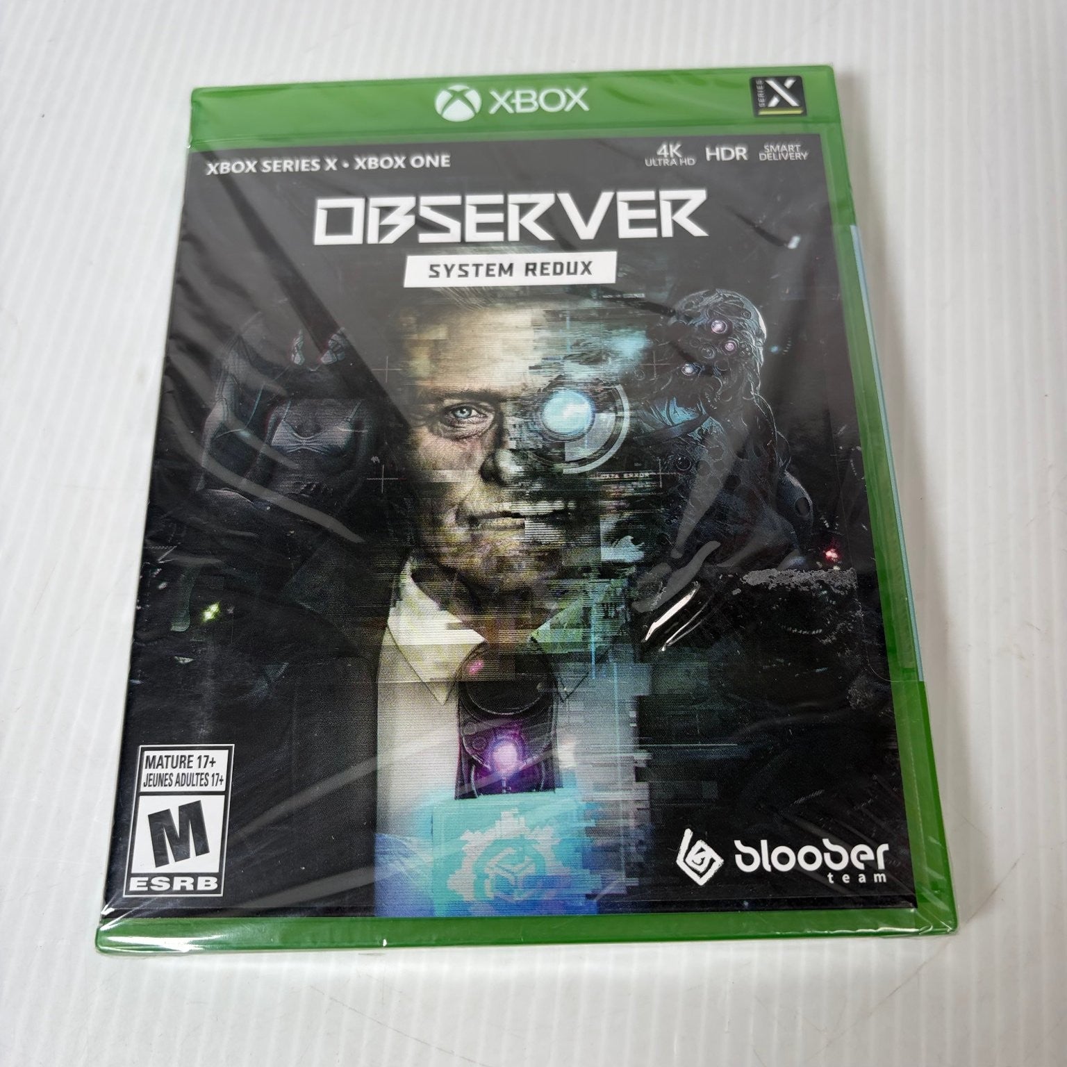 Observer System Redux Xbox Series X Xbox One Video Game 4K HDR Ray Tracing