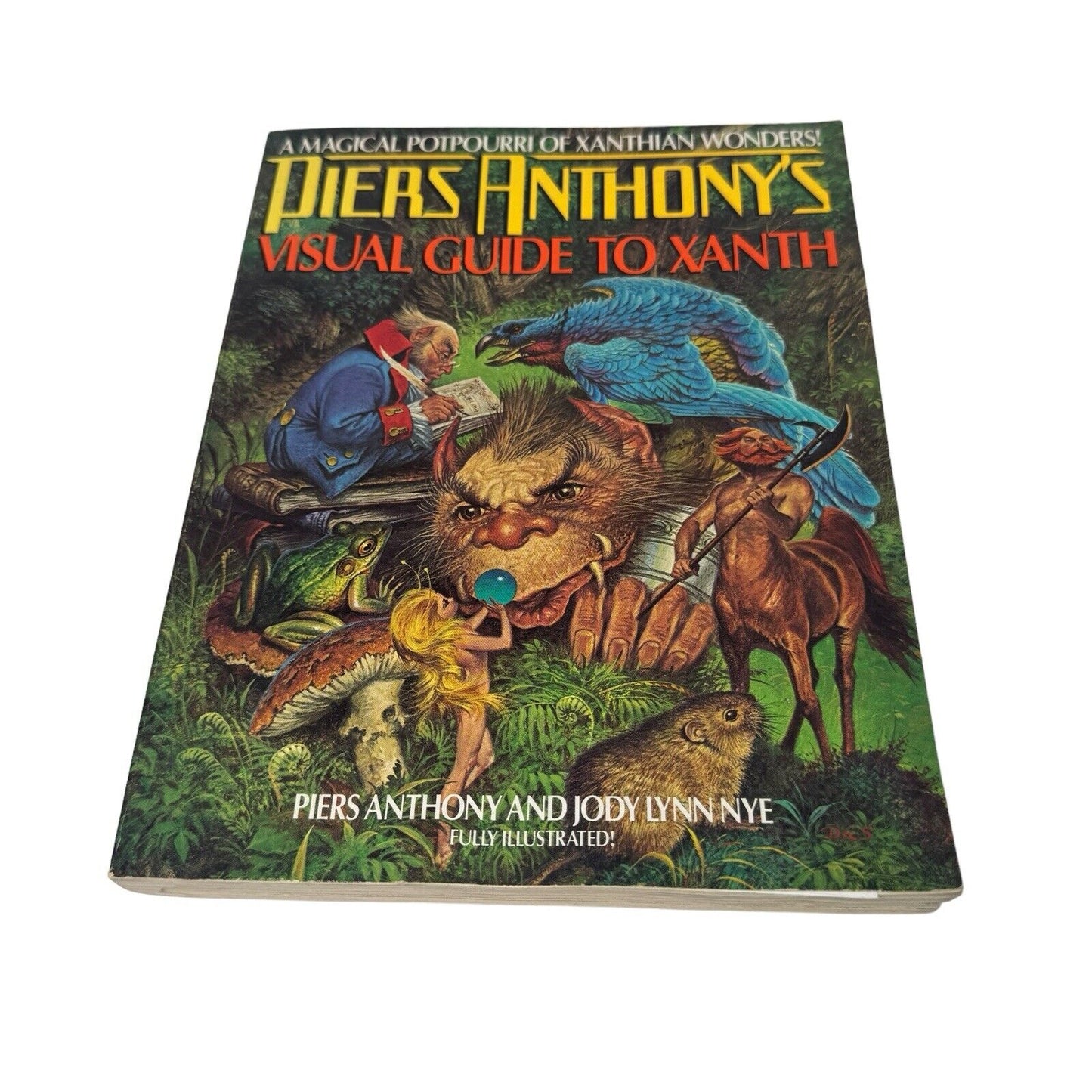 Piers Anthony's Visual Guide to Xanth Softcover (PB) 1989 First Printing