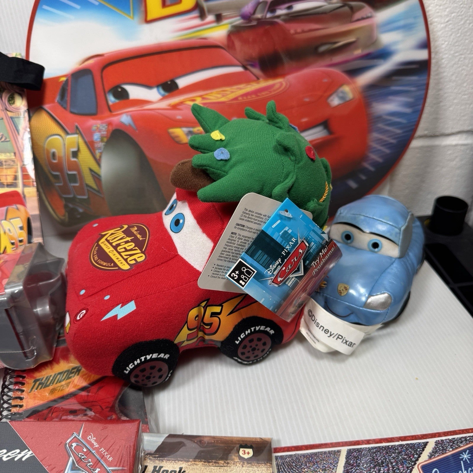 Mixed Lot Of Disney Pixar Cars Decorations, Party Favors & Toys