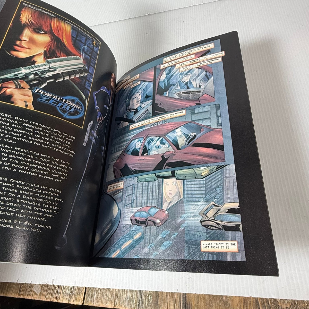 Perfect Dark Zero Xbox 360 Official Strategy Guide Prima Comic Book Maps