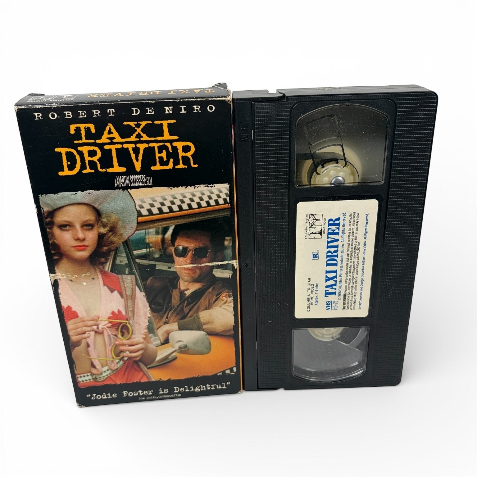 Taxi Driver VHS 1976 Robert De Niro Martin Scorsese Columbia TriStar Home Video