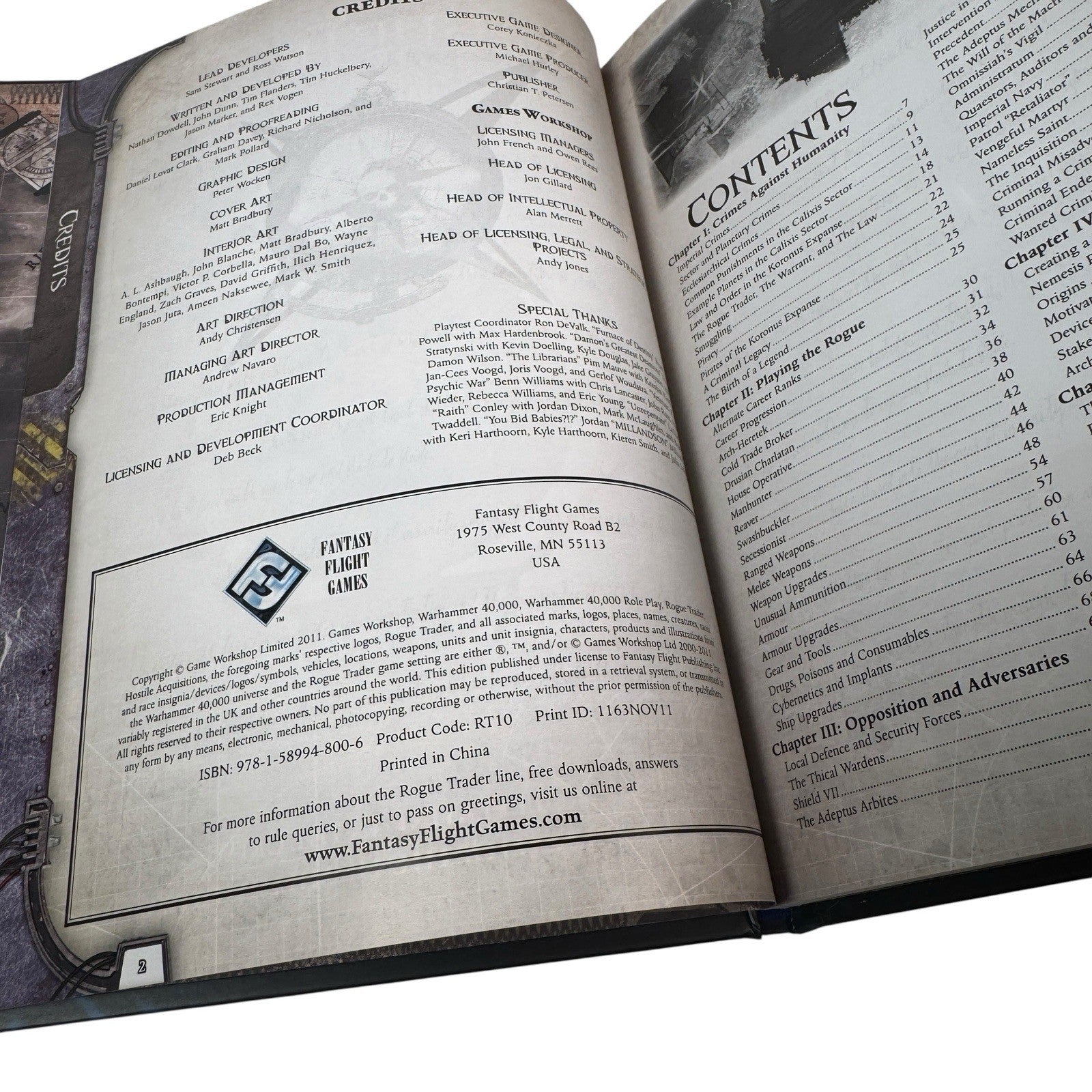 Warhammer 40K Rogue Trader Hostile Acquisitions Hardcover Roleplaying Rulebook