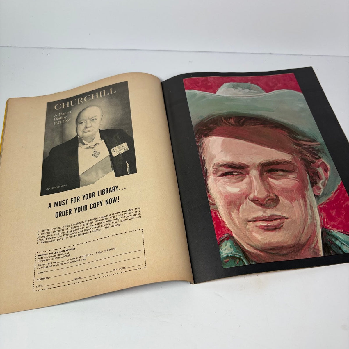 Vintage Screen Legends Magazine May 1965 Vol. One No. 1 James Dean, Carrol Baker