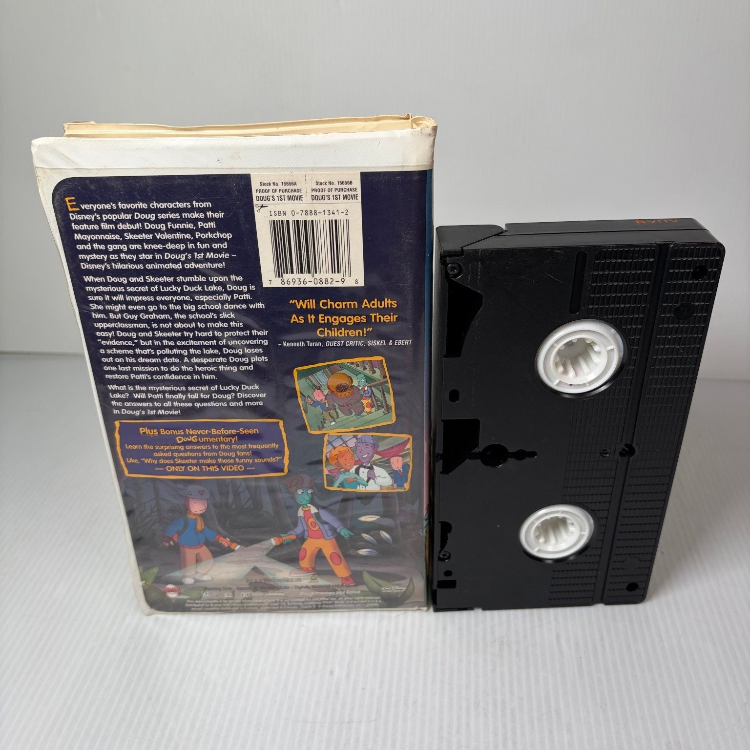 Doug's 1st Movie VHS 1999 Disney Animation Cartoon Family Film