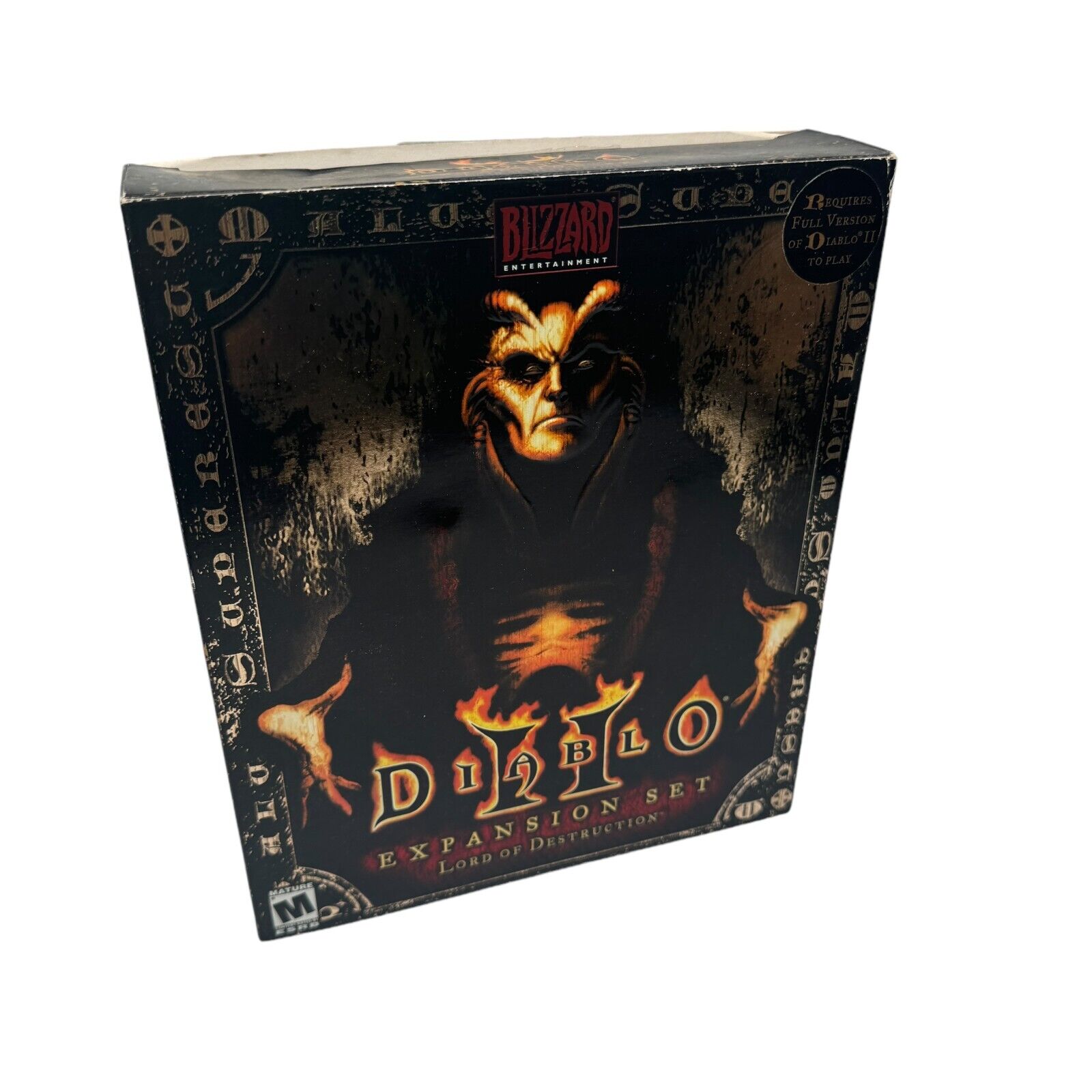 Diablo II Lord of Destruction Expansion Set PC Big Box Complete CIB Blizzard