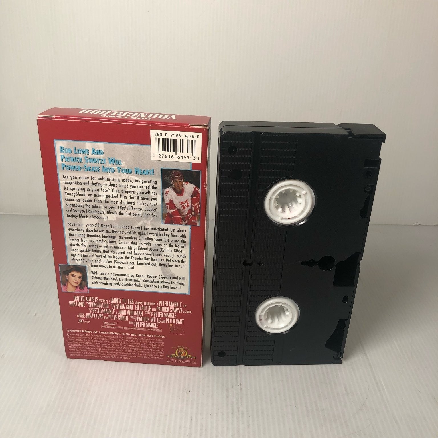 Youngblood VHS 1986 Sports Drama MGM/UA Rob Lowe Patrick Swayze