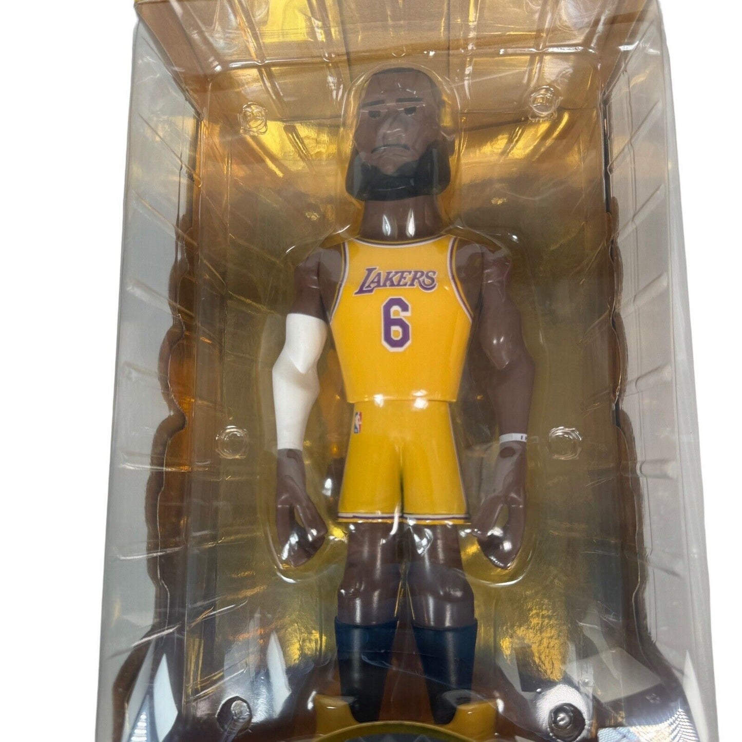 Funko Gold 12" Lebron James Premium Vinyl Figure Collectible Yellow Lakers