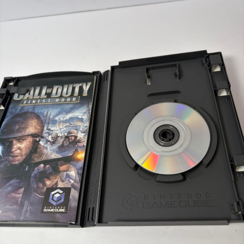Call of Duty Finest Hour Nintendo GameCube 2004 Complete CIB Activision