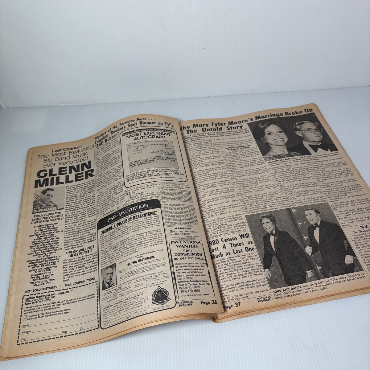 National Enquirer Magazine April 22, 1980 Mary Tyler Moore Cancer Diet UFOs