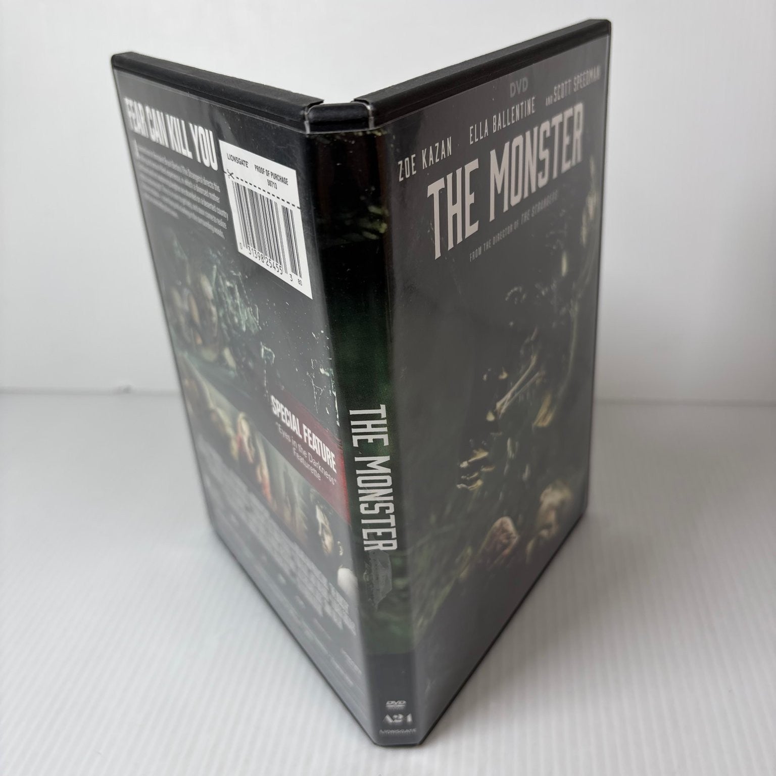THE MONSTER DVD 2016 Zoe Kazan, Ella Ballentine, Bryan Bertino Horror Film