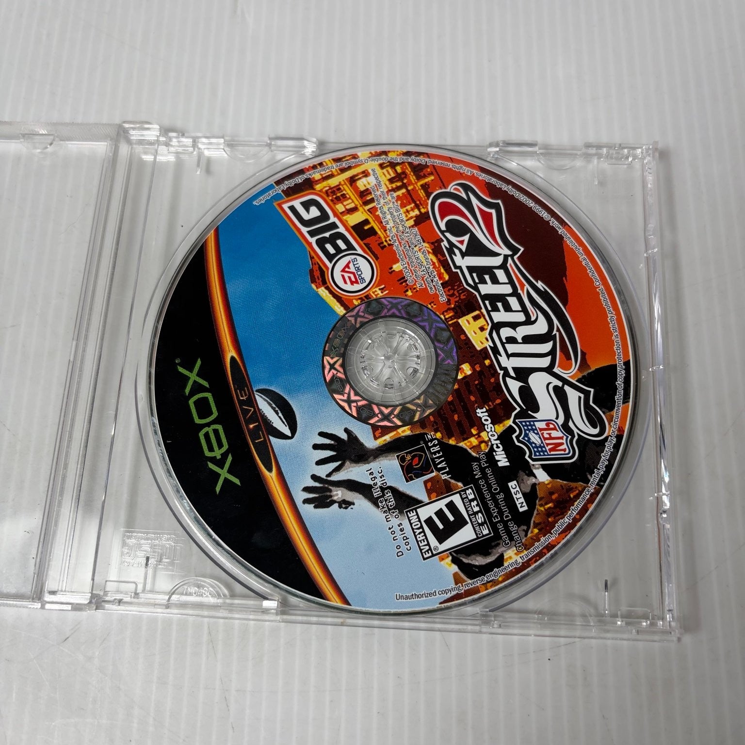 NFL Street 2 Xbox Video Game Arcade Multiplayer Football DISC ONLY