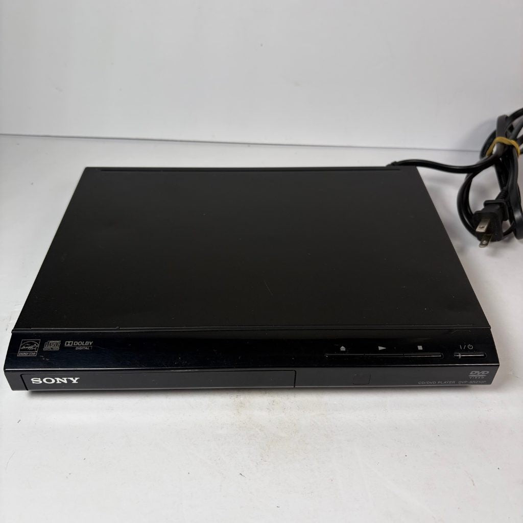 Sony DVP-SR210P CD/DVD Player Progressive Scan with Power Cord Dolby Digital