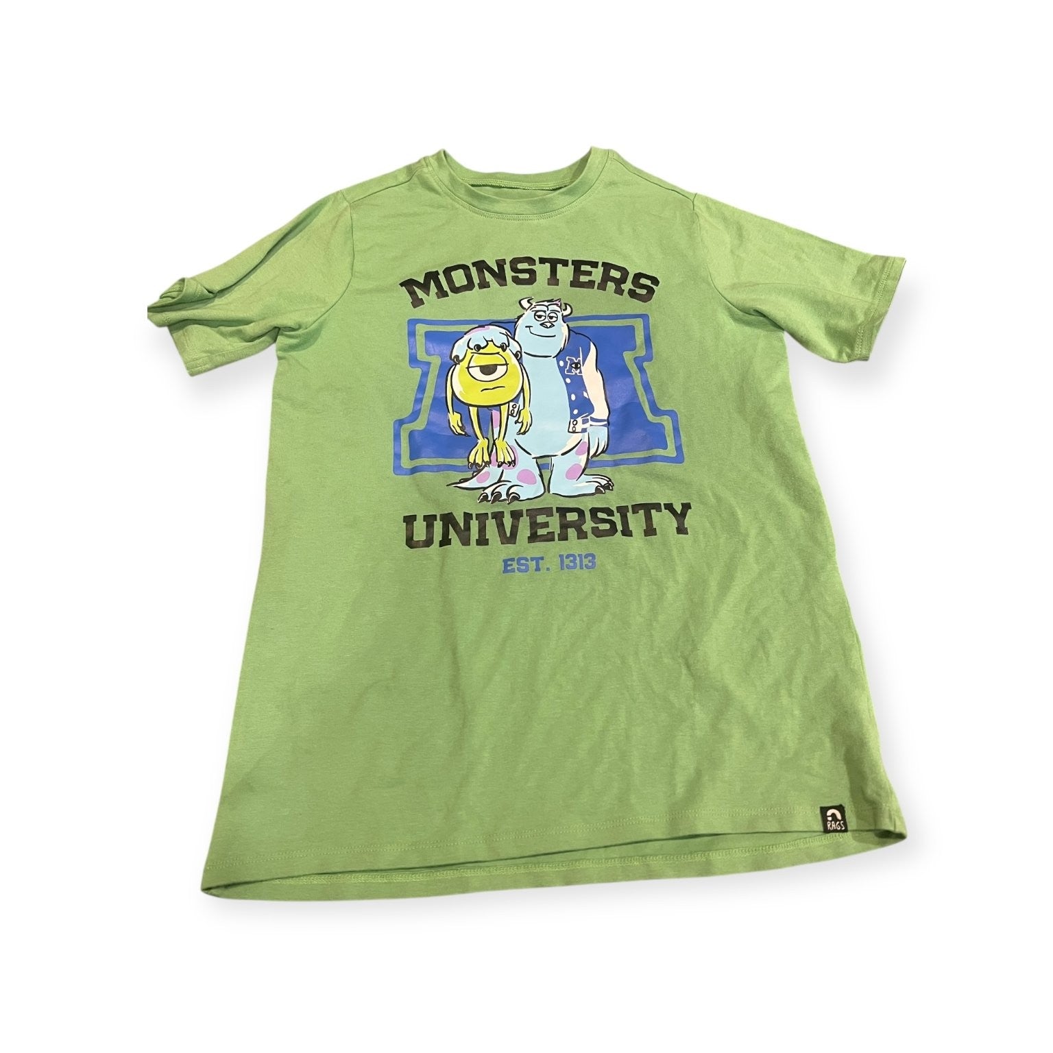 RAGS to Raches Kids T-Shirt Lot of 3 Size 9/10 Disney Shirts Monsters U & More